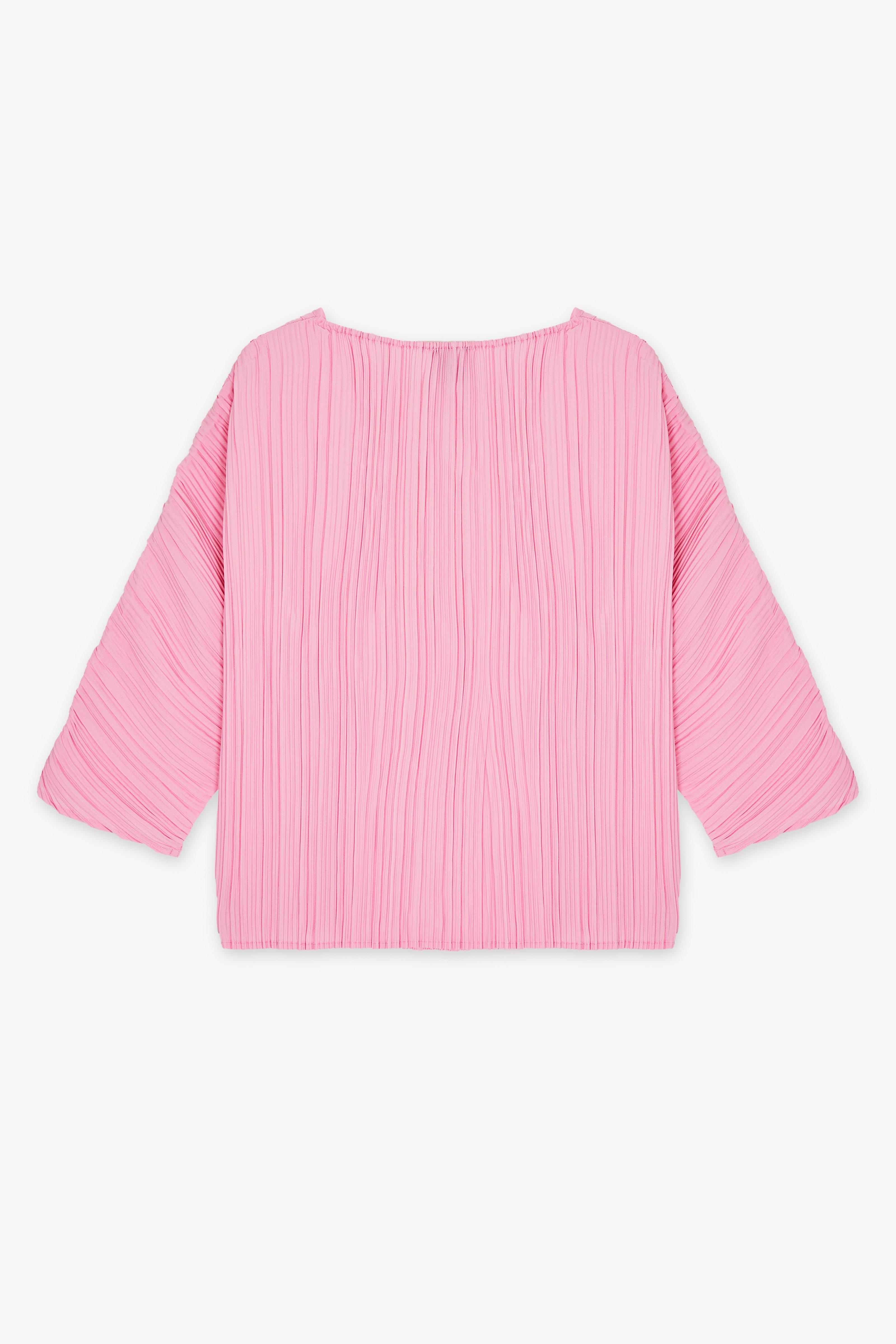 CKS Dames - SENNA - blouse korte mouwen - lichtroze