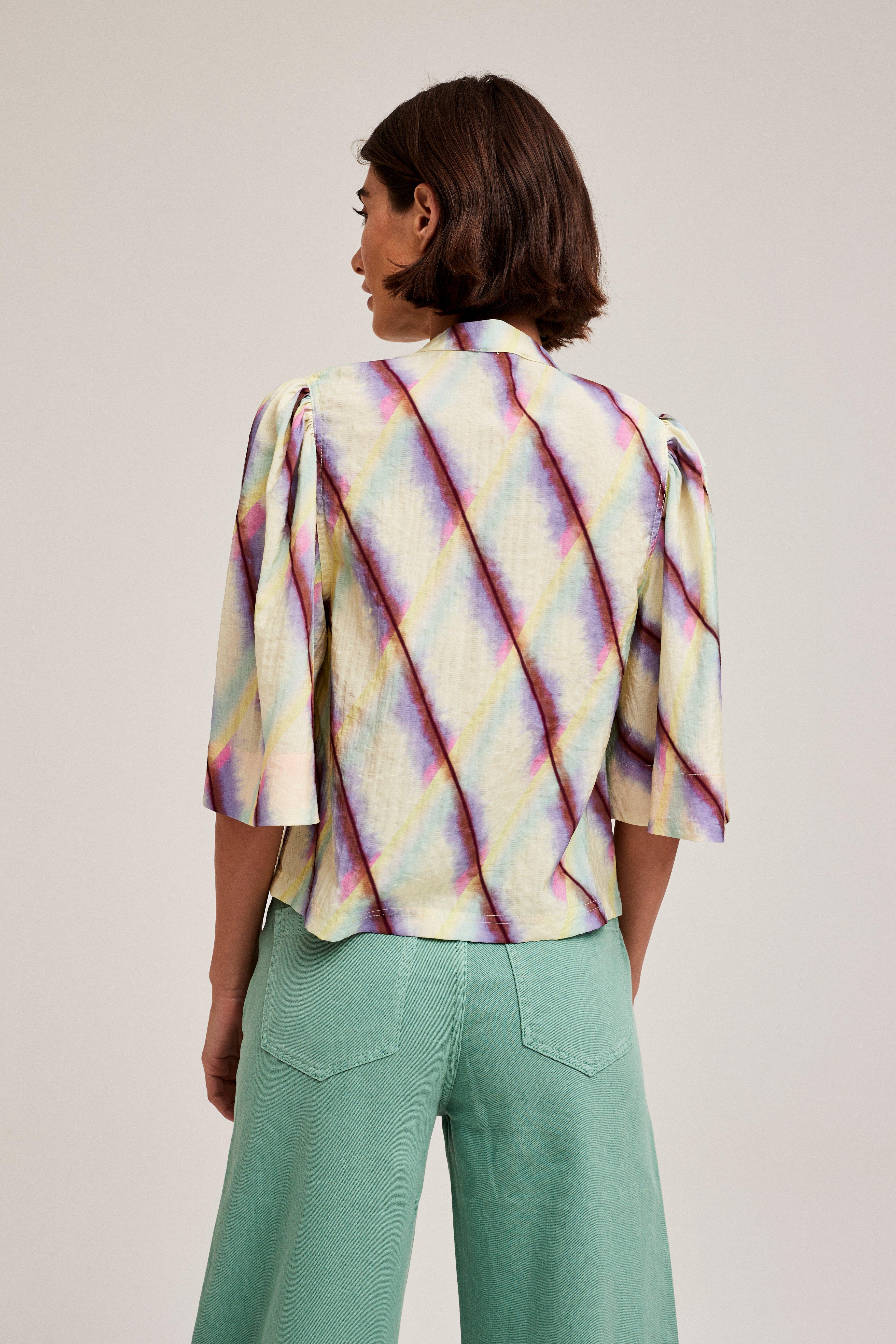 CKS Dames - SISLA - blouse korte mouwen - donkerrood