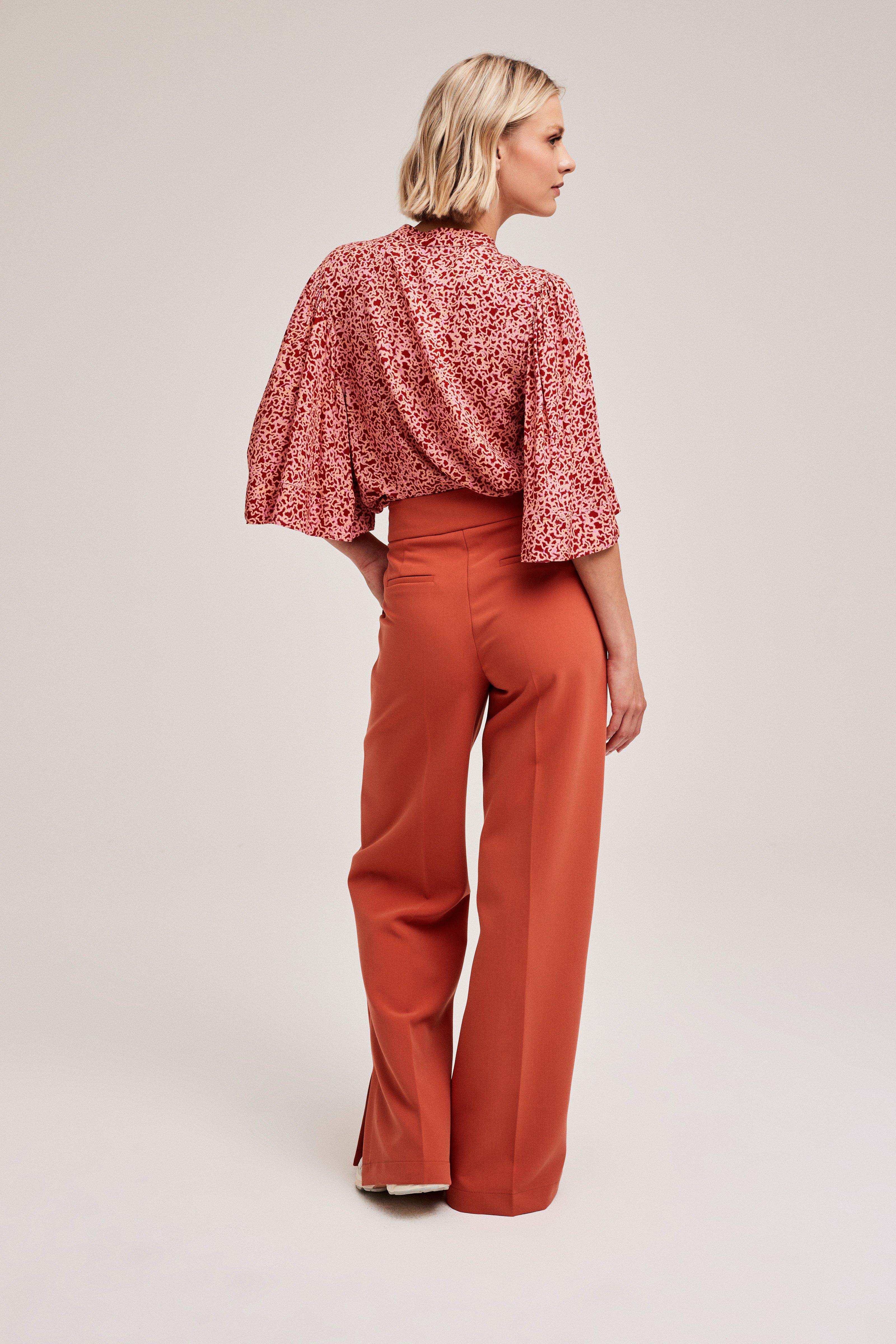 CKS Dames - SISLA - blouse lange mouwen - bruin