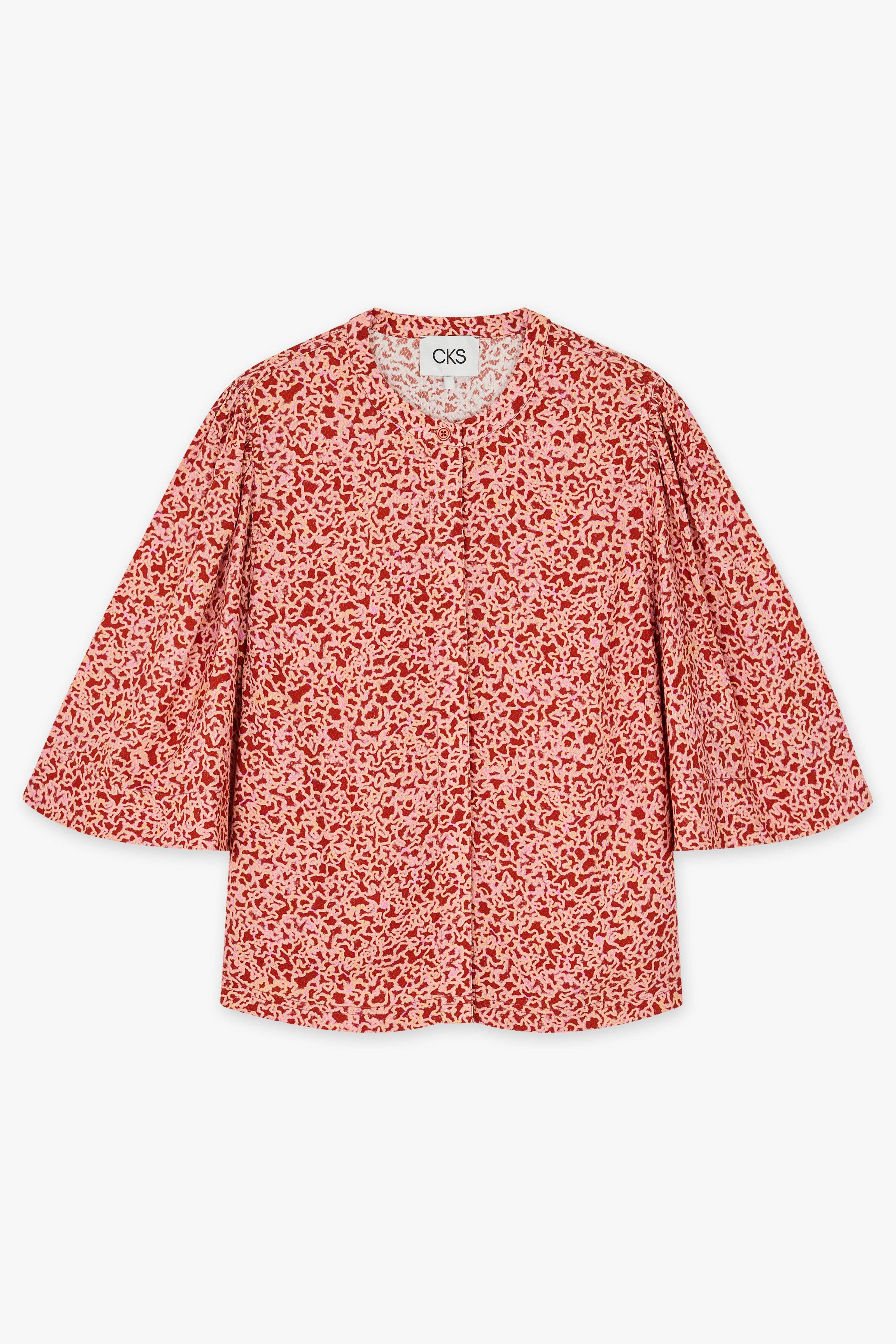 CKS Dames - SISLA - blouse lange mouwen - bruin