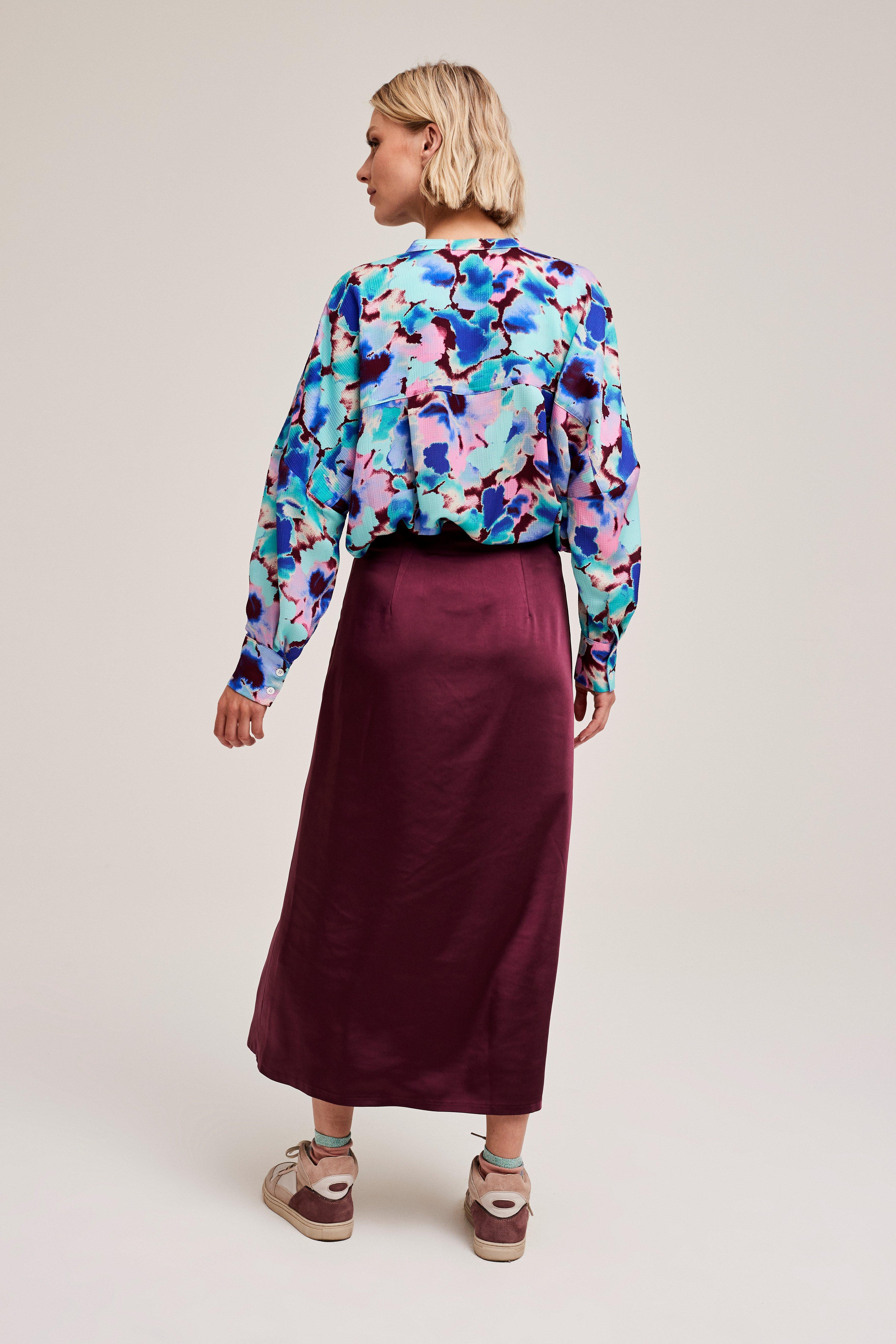 CKS Dames - SKIN - midirok - donkerrood