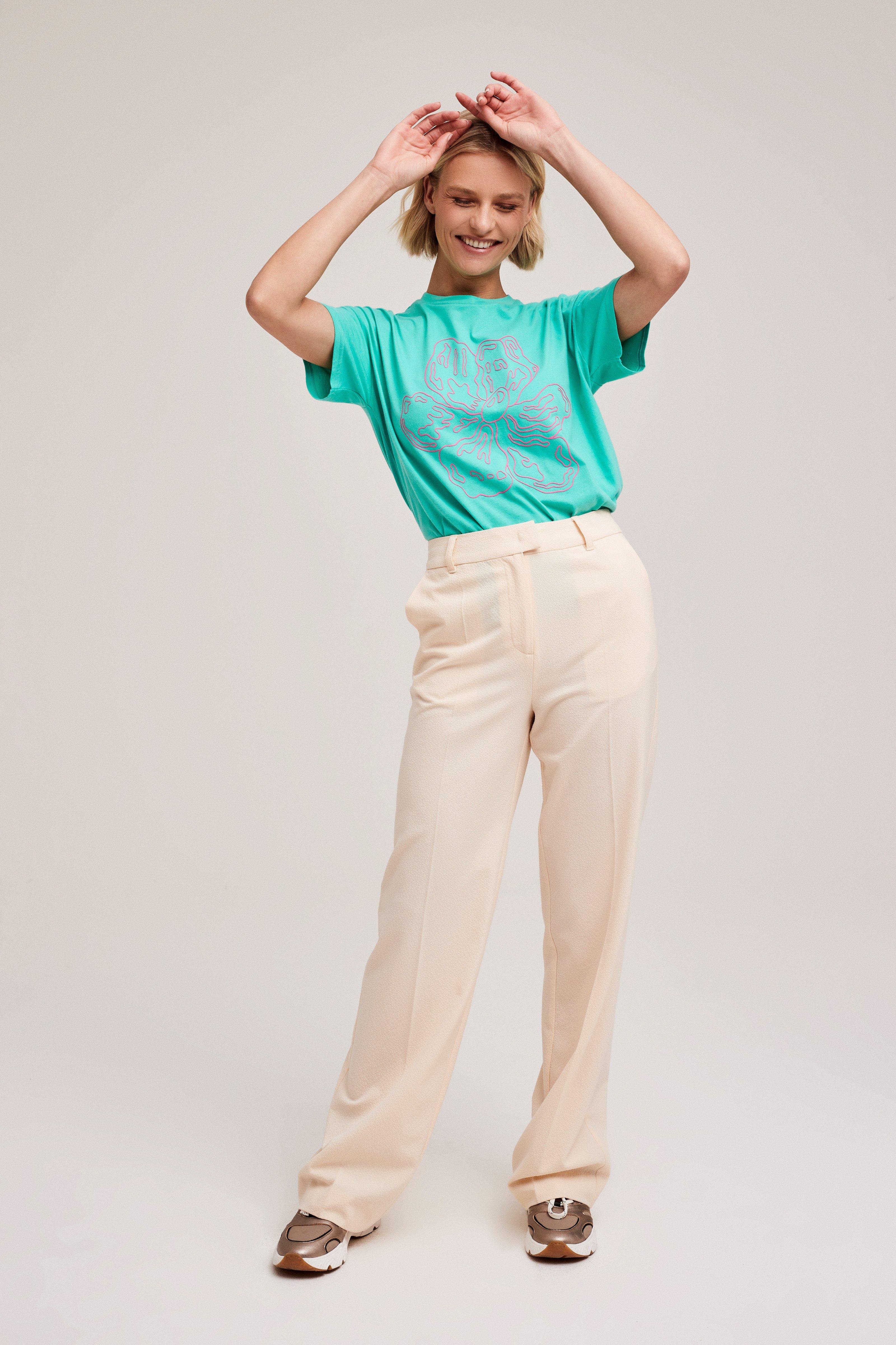 CKS Dames - TARANTOS - pantalon long - blanc