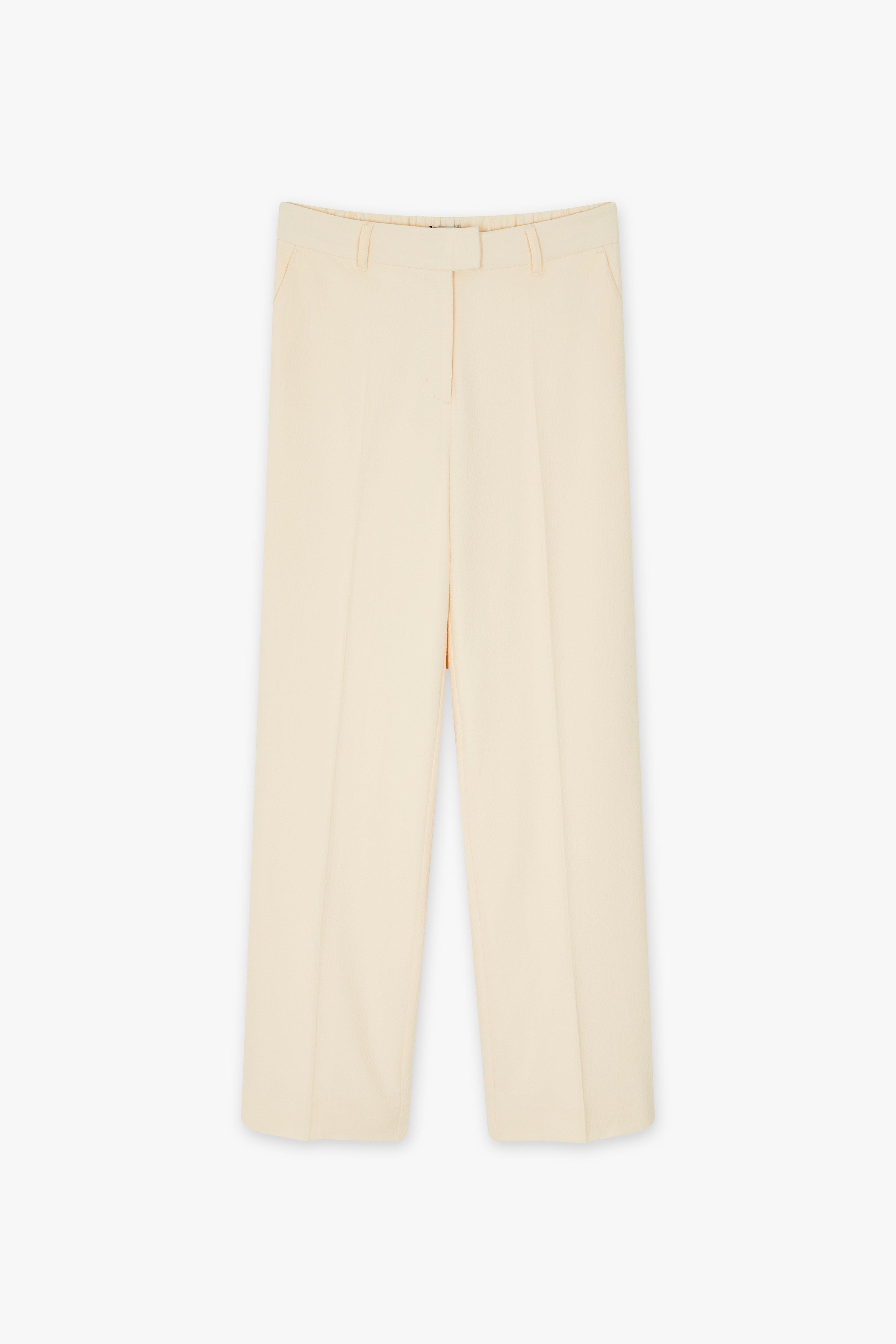 CKS Dames - TARANTOS - pantalon long - blanc