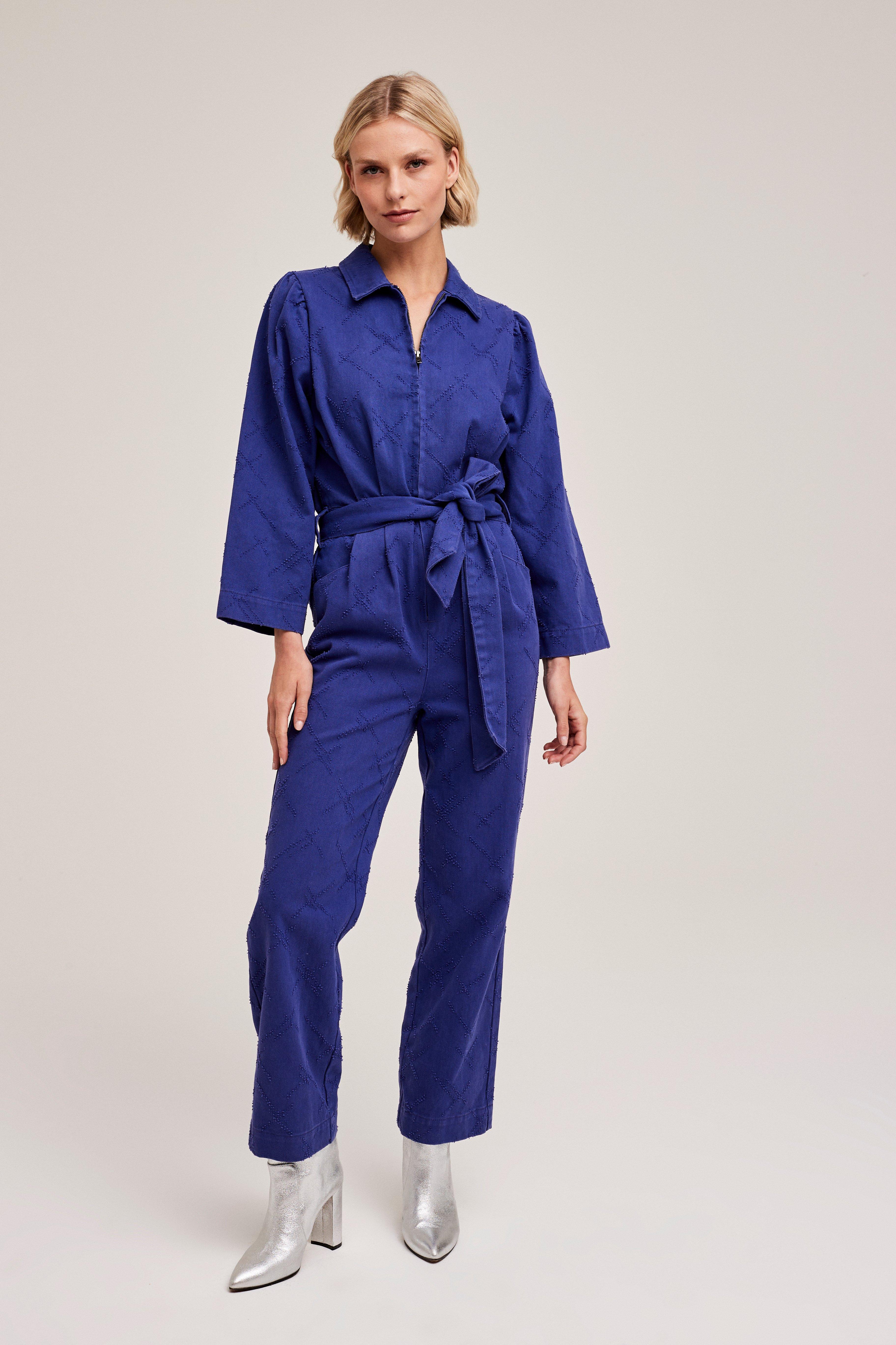 CKS Dames - TESS - long jumpsuit - blue