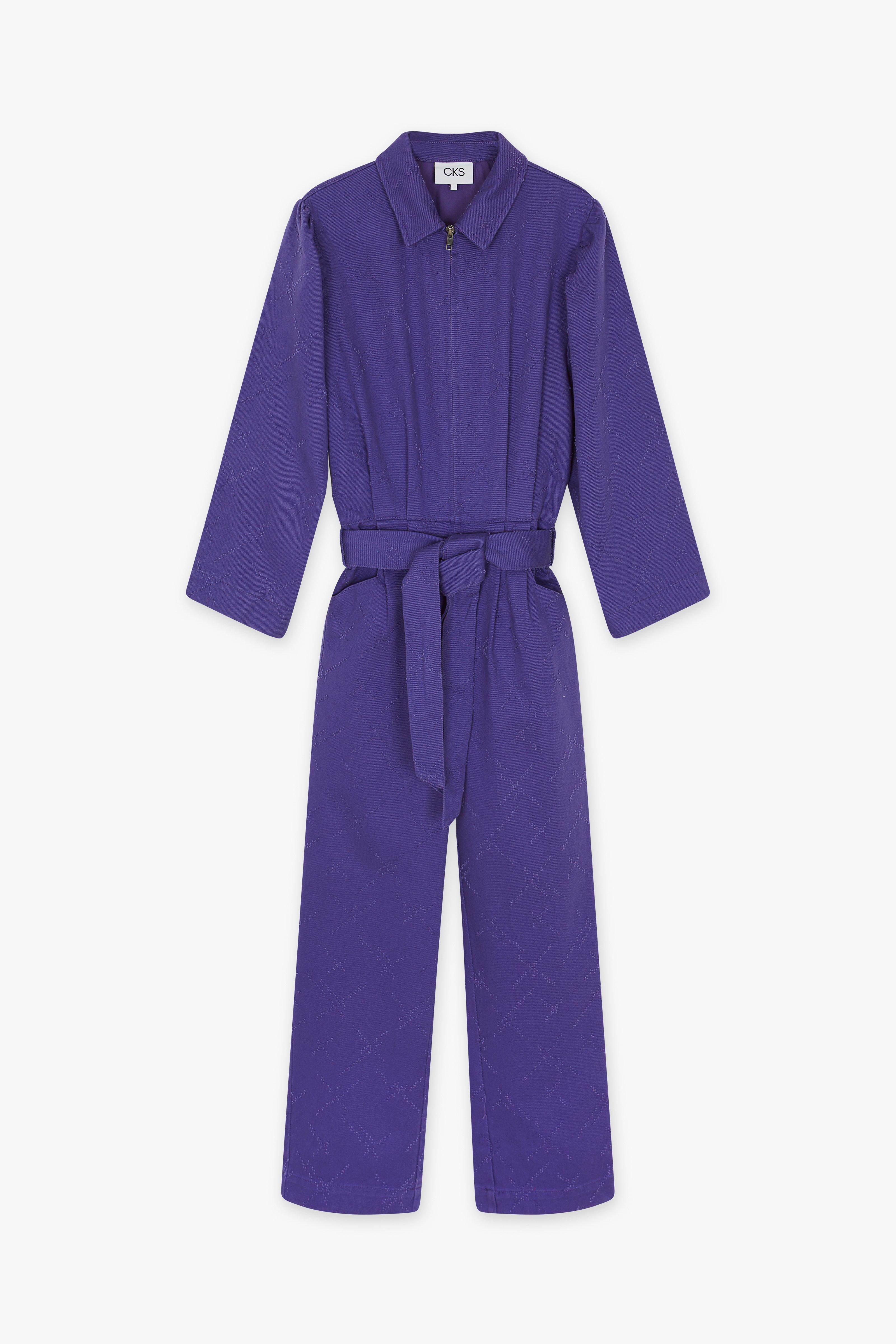 CKS Dames - TESS - long jumpsuit - blue