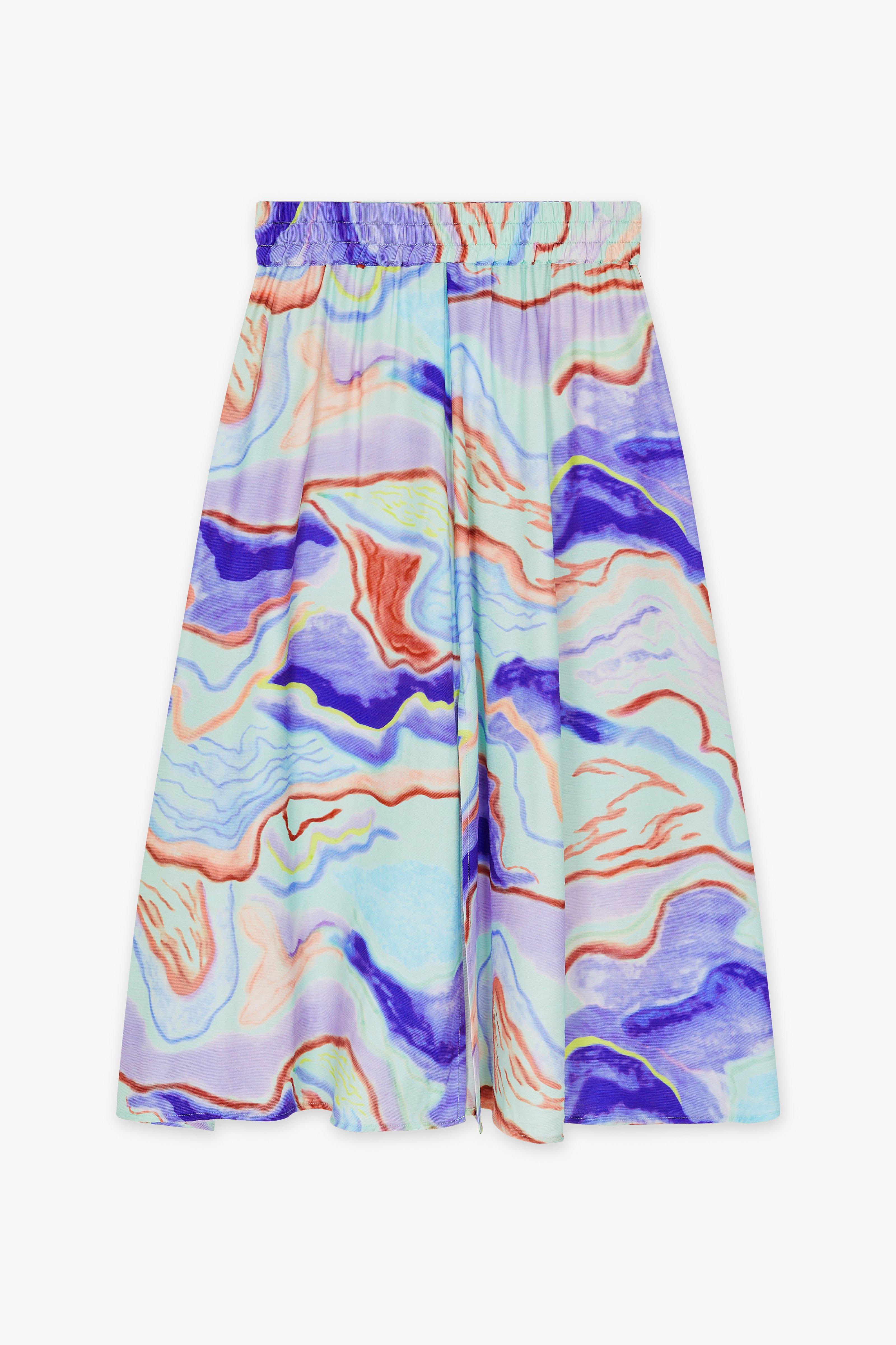 CKS Dames - VALENCINE - midi skirt - multicolor