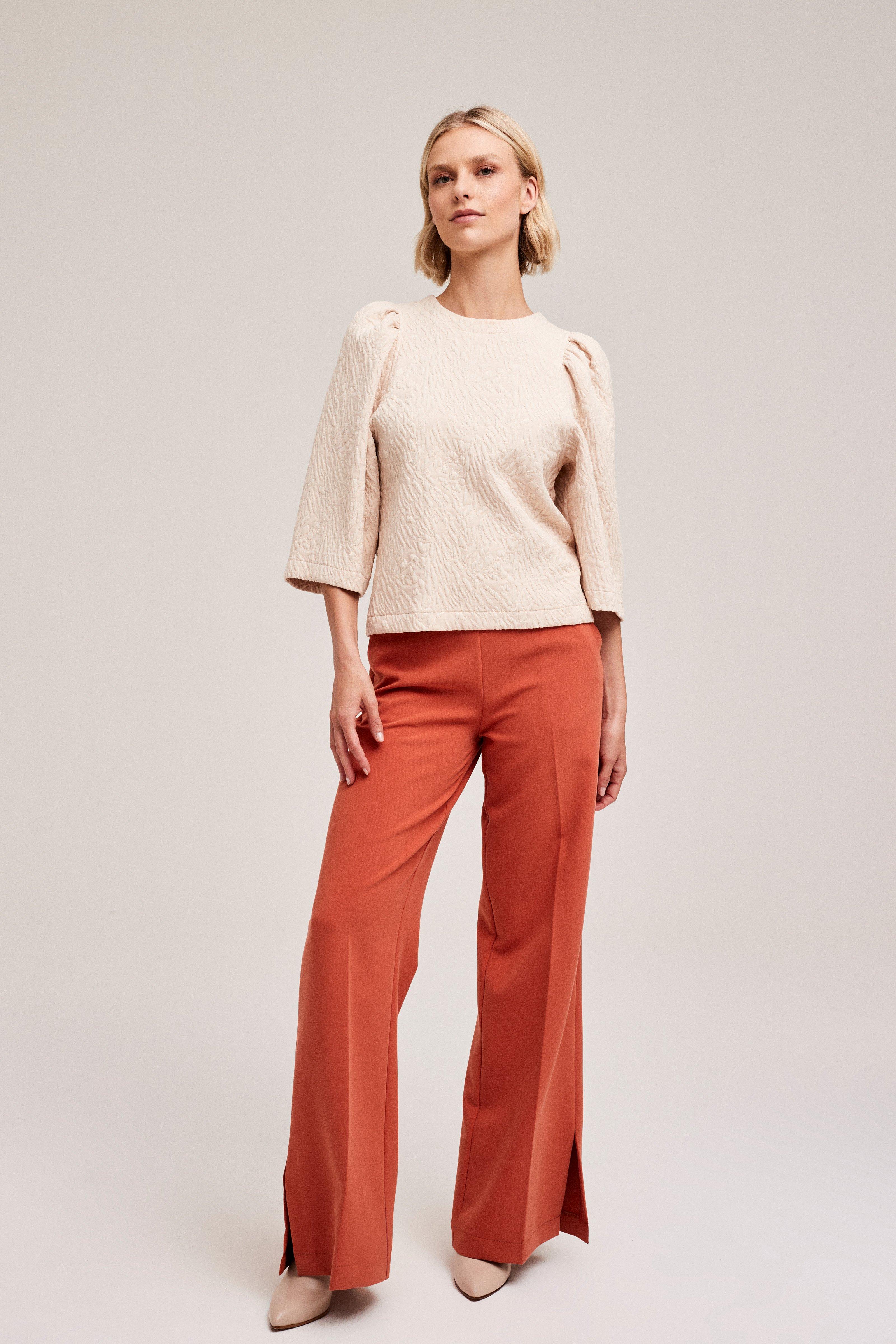 CKS Dames - WULAN - blouse korte mouwen - wit