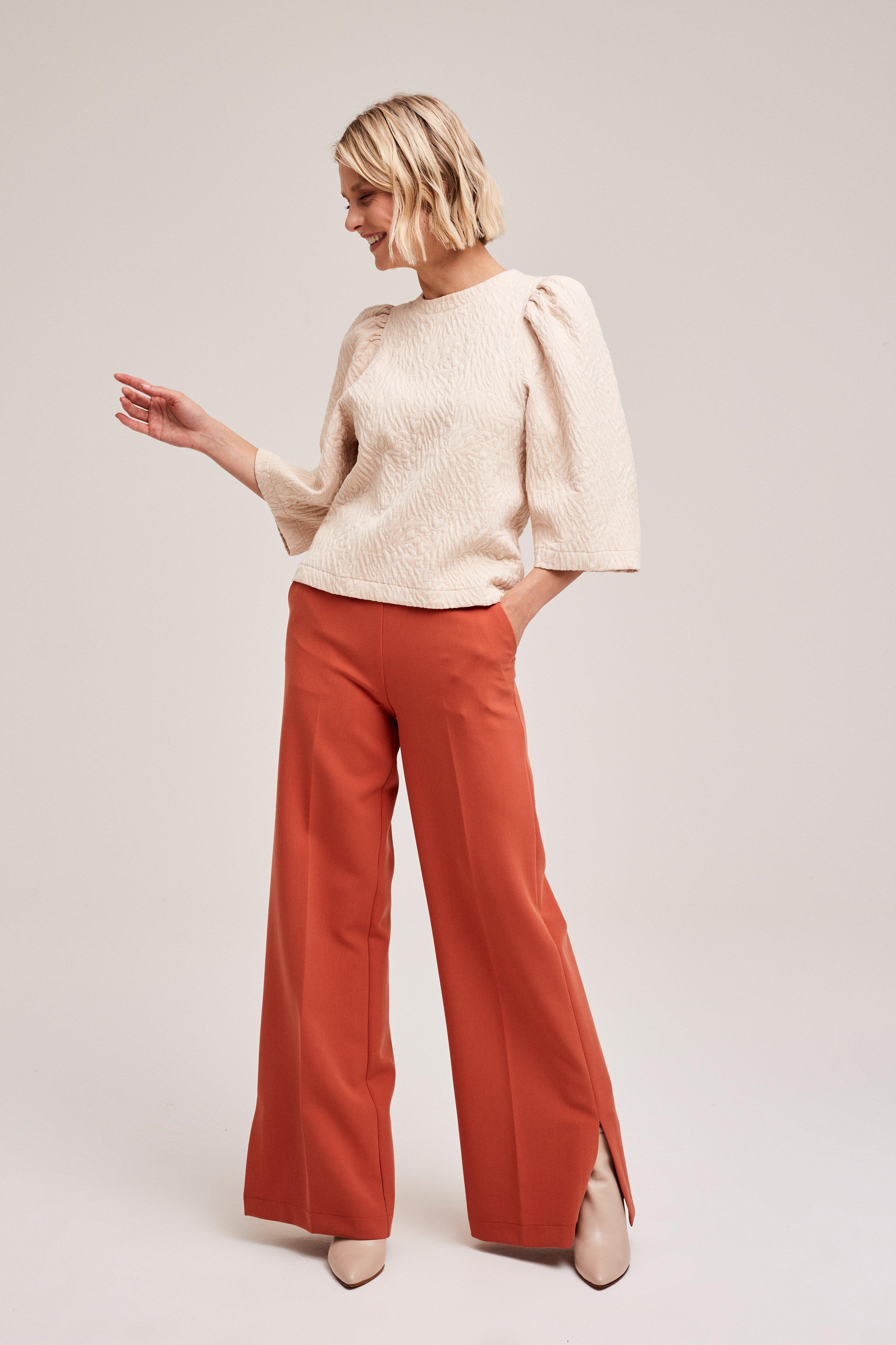 CKS Dames - WULAN - blouse korte mouwen - wit