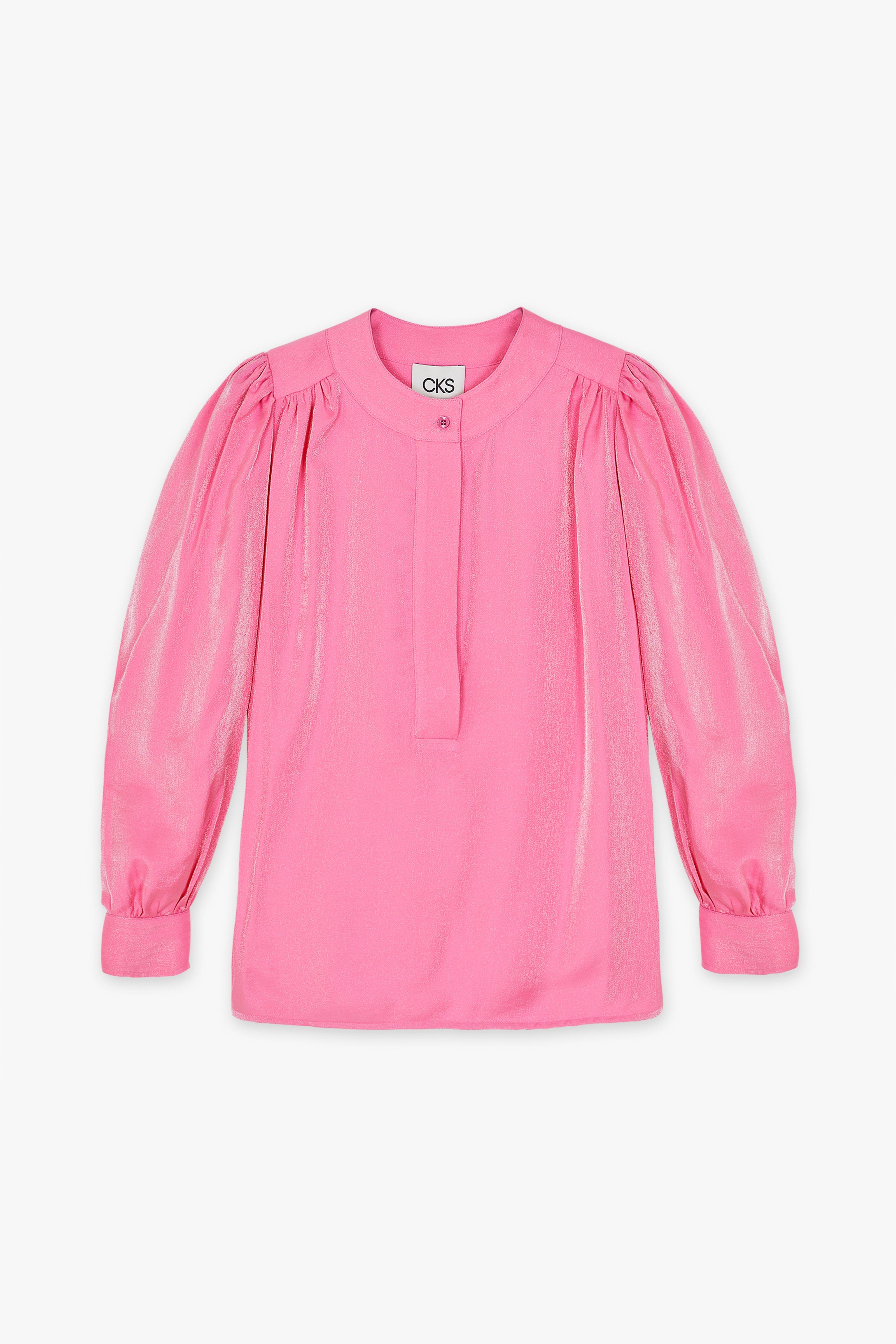 CKS Dames - MICKEYDO - Bluse Kurze Ärmel - Rosa
