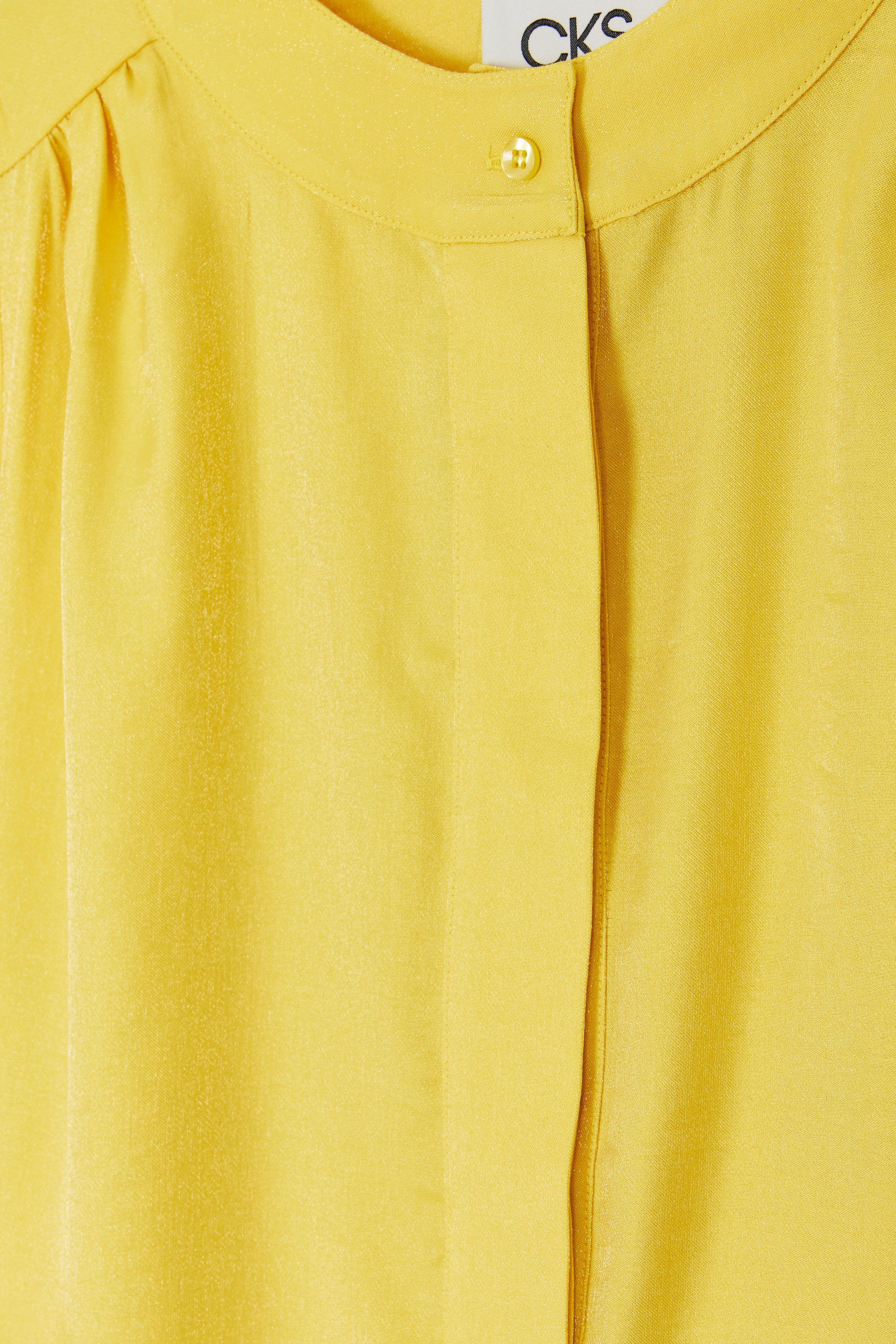 CKS Dames - MICKEYDO - blouse korte mouwen - geel
