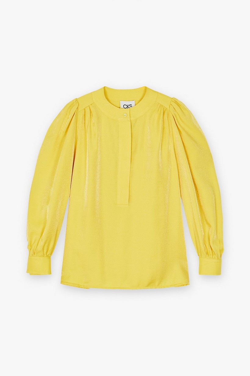 CKS Dames - MICKEYDO - blouse lange mouwen - geel