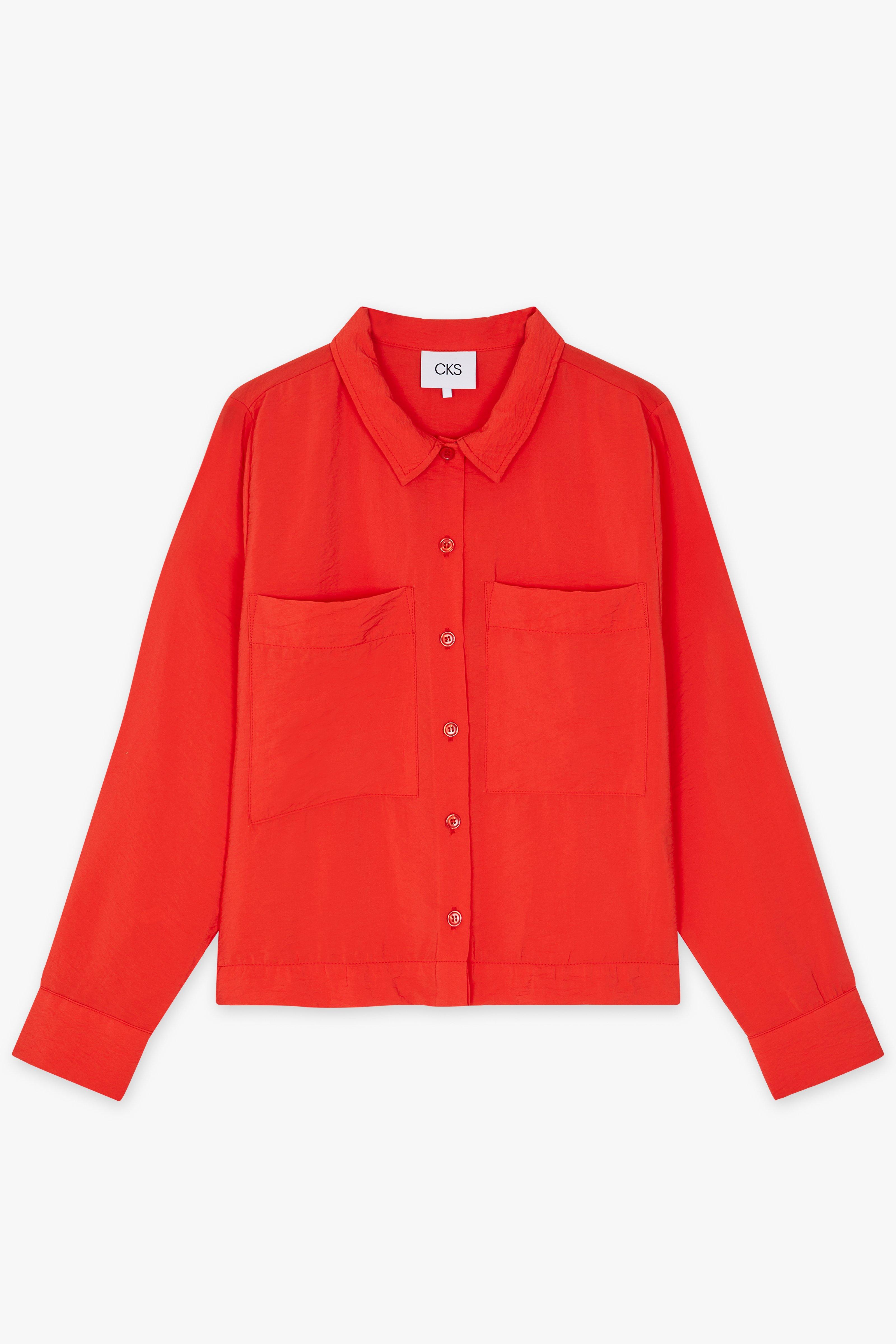 bright red