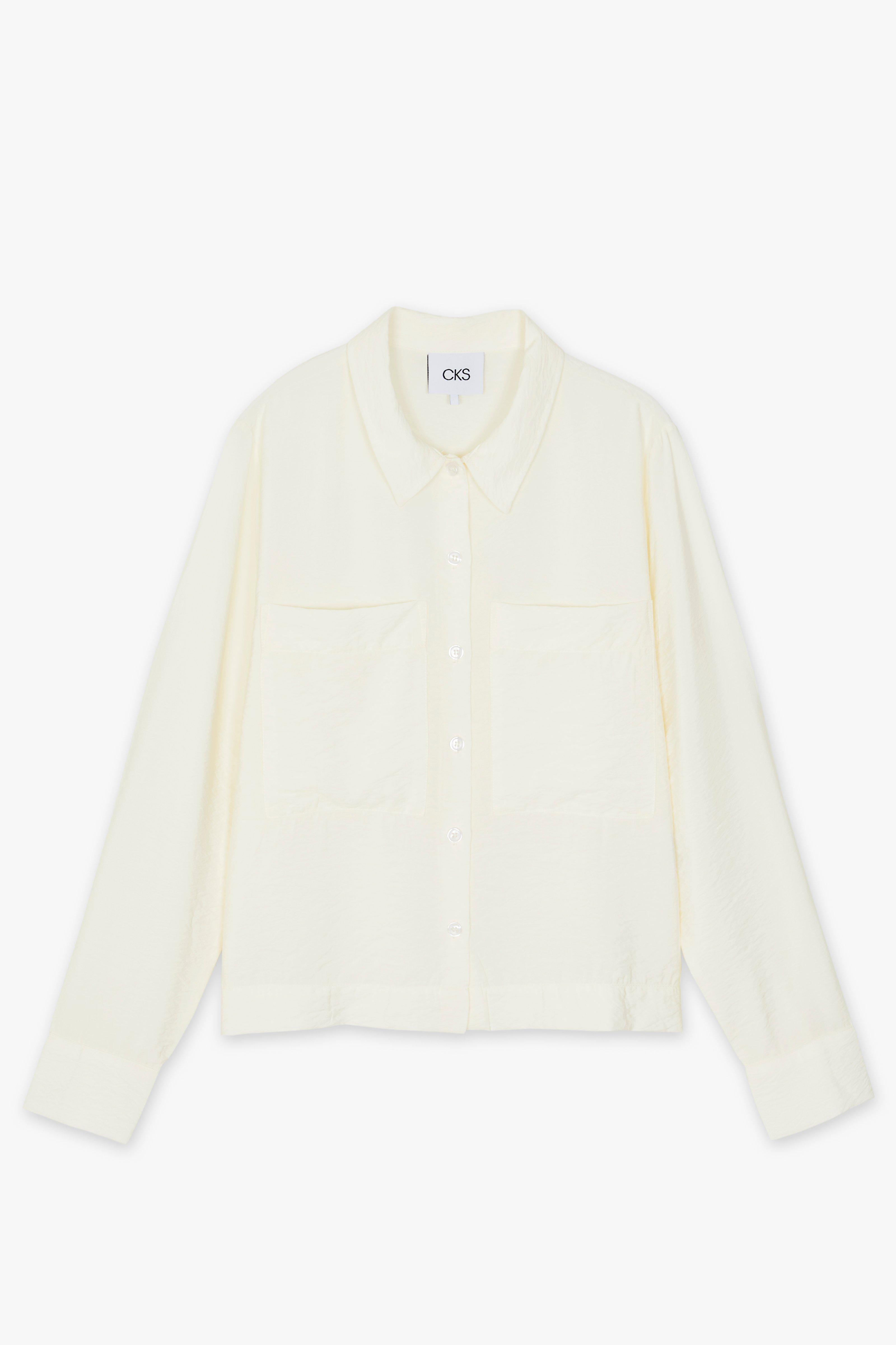 CKS Dames - SELINOS - shirt long sleeves - white