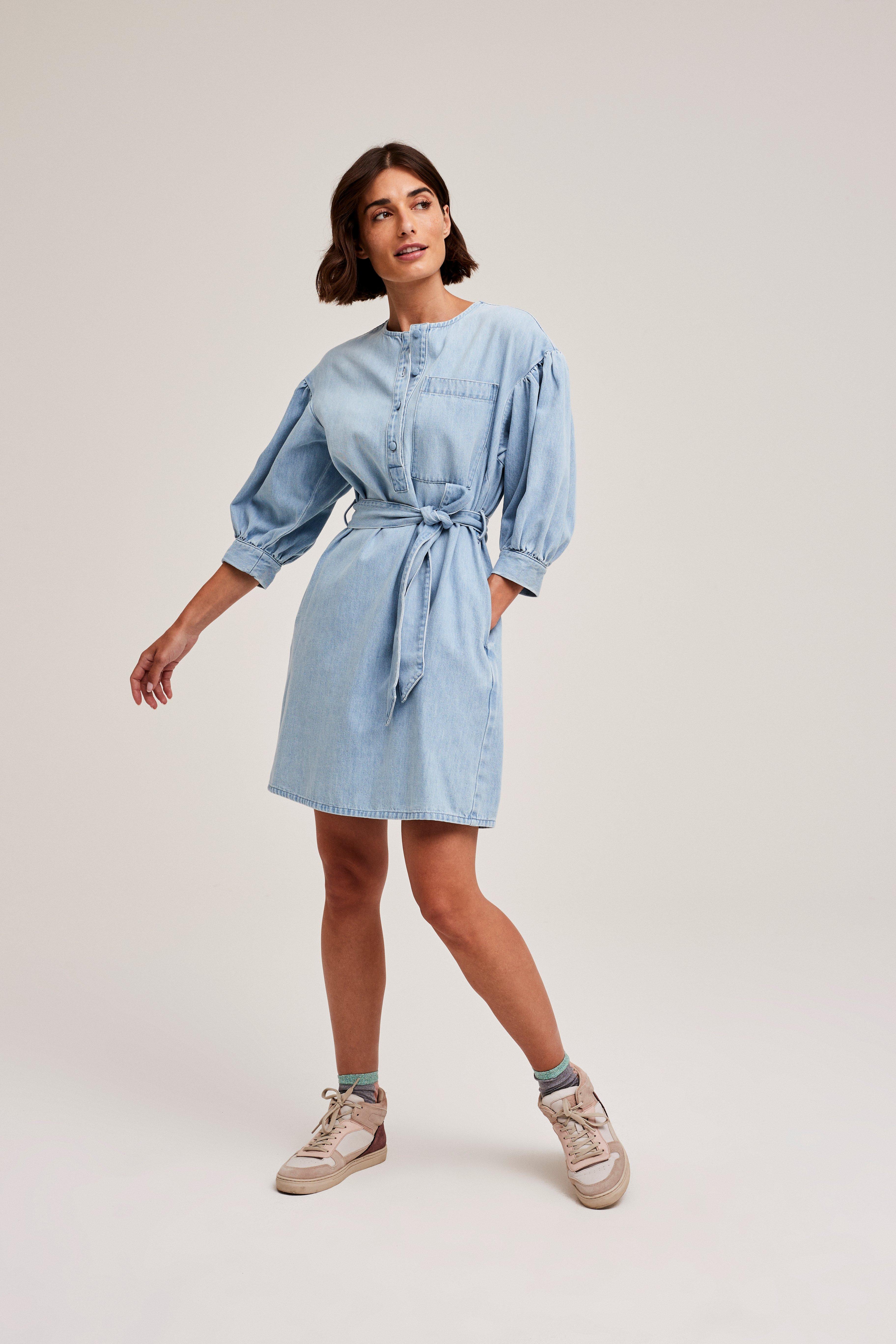 CKS Dames - IVAZ - robe courte - bleu