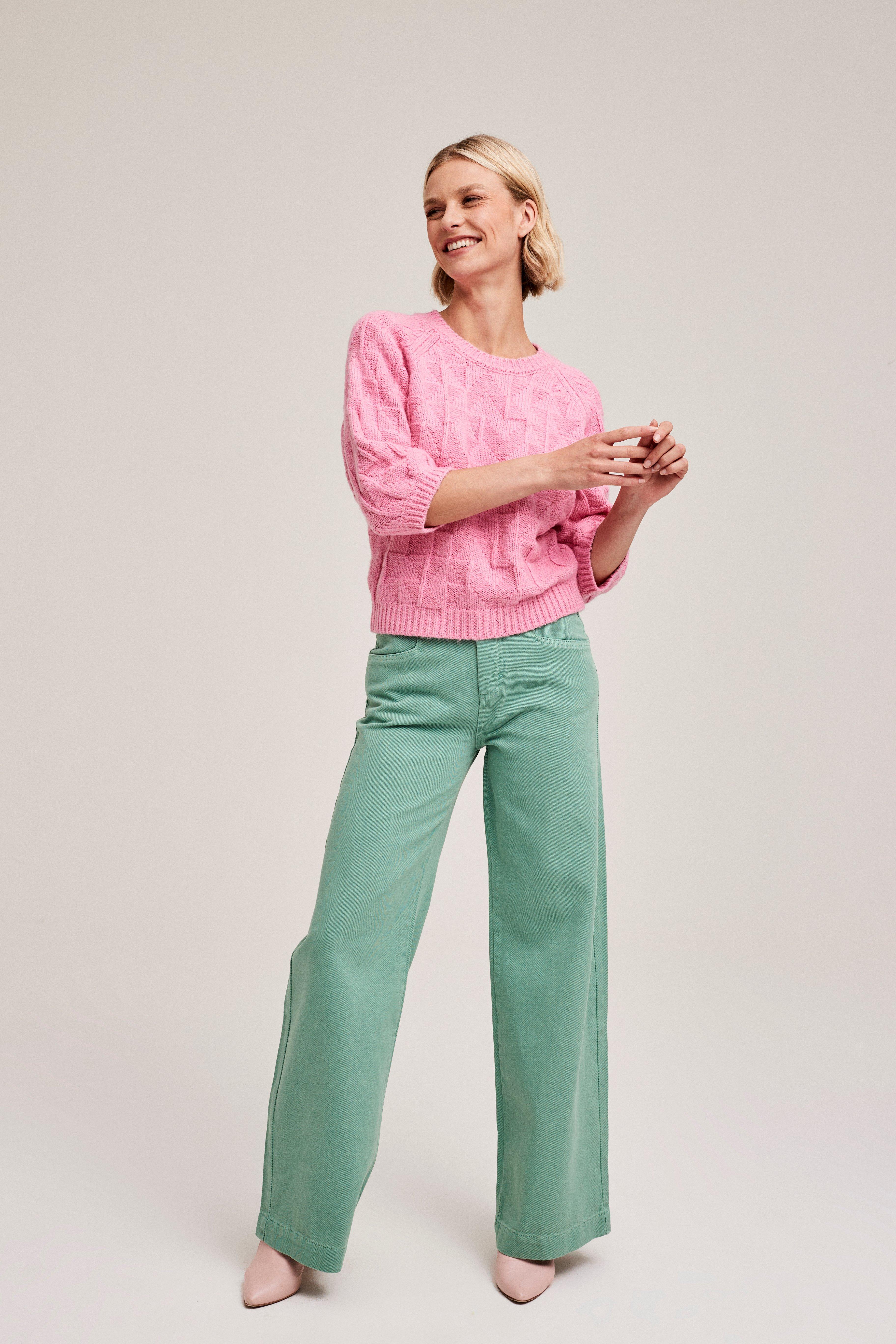 CKS Dames - JAKE - jeans longs - vert clair