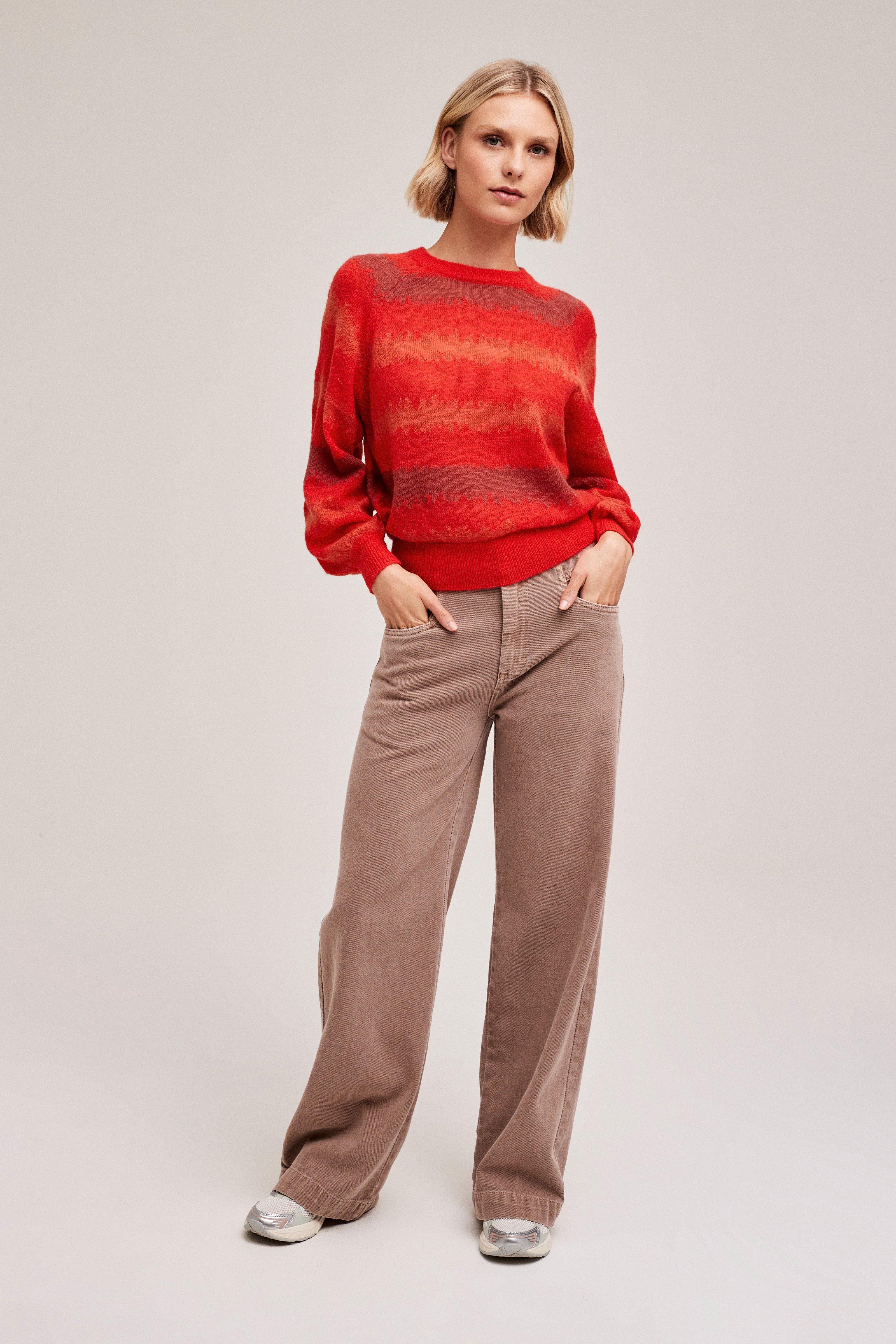 CKS Dames - JAKE - Lange Jeans - Hellbraun