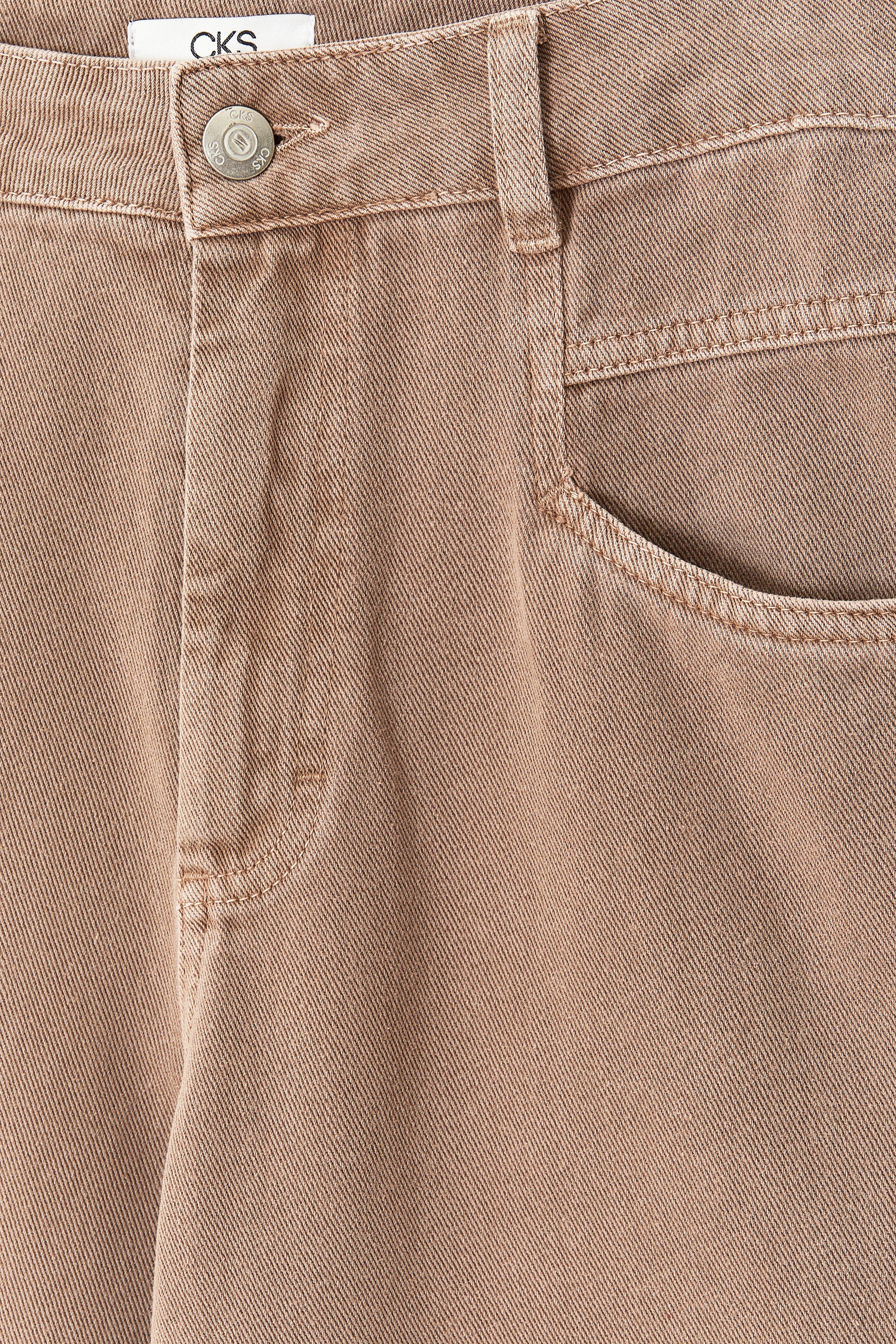 CKS Dames - JAKE - Lange Jeans - Hellbraun