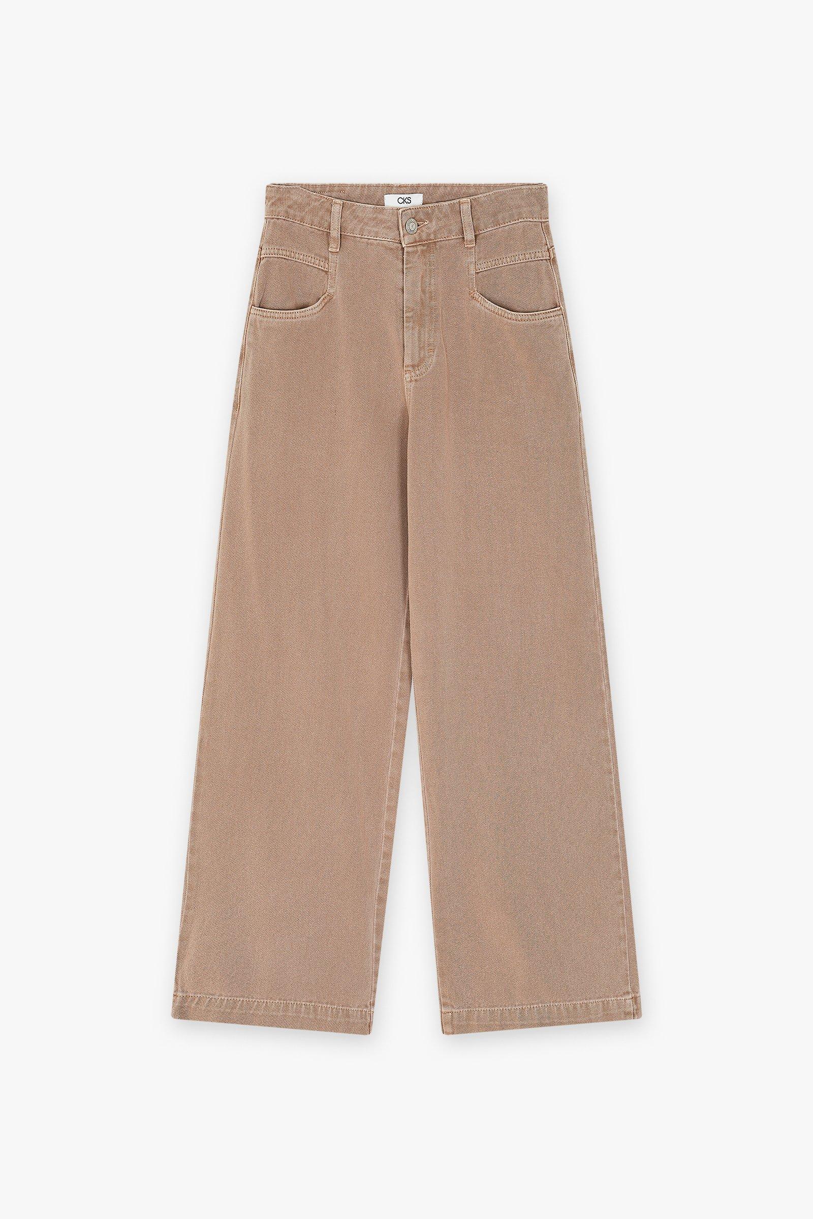 CKS Dames - JAKE - long jeans - bright brown