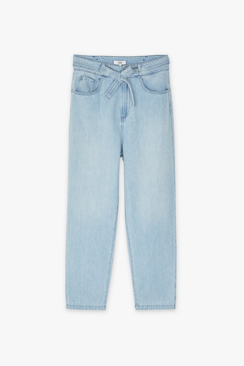 CKS Dames - WILHIGH - enkel jeans - blauw