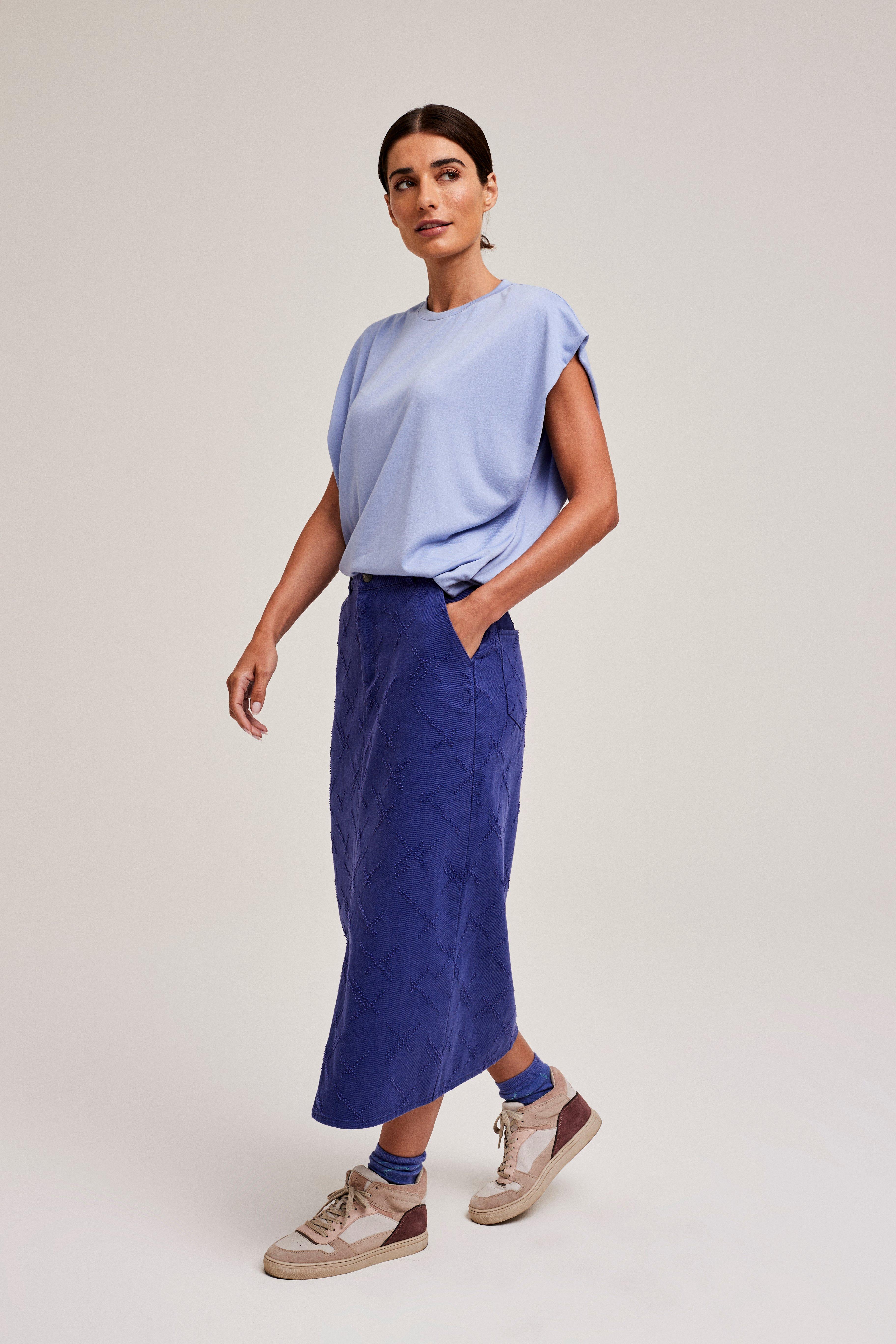 CKS Dames - PLAMINA - t-shirt short sleeves - lila