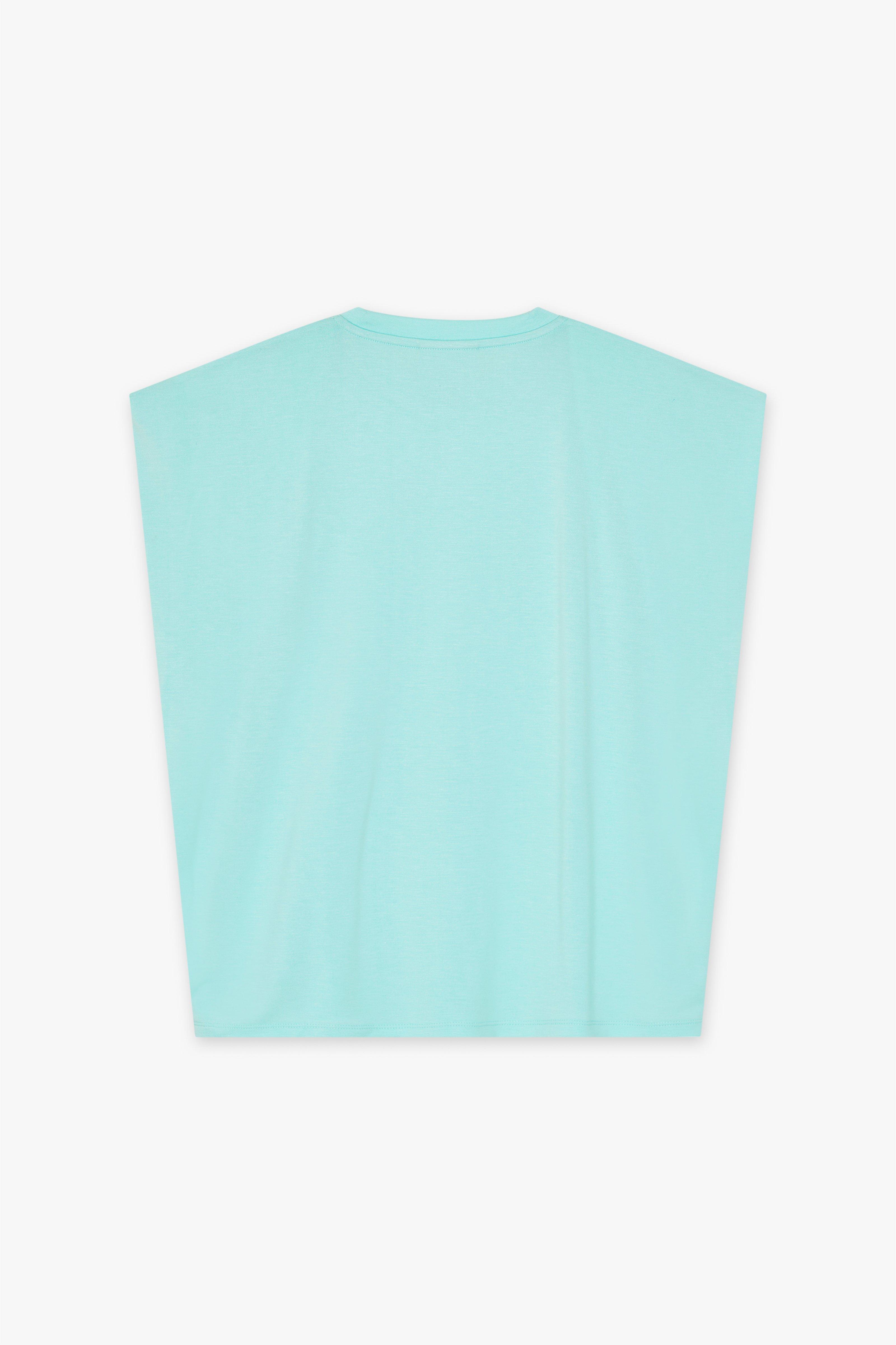 CKS Dames - PLAMINA - t-shirt à manches courtes - bleu clair