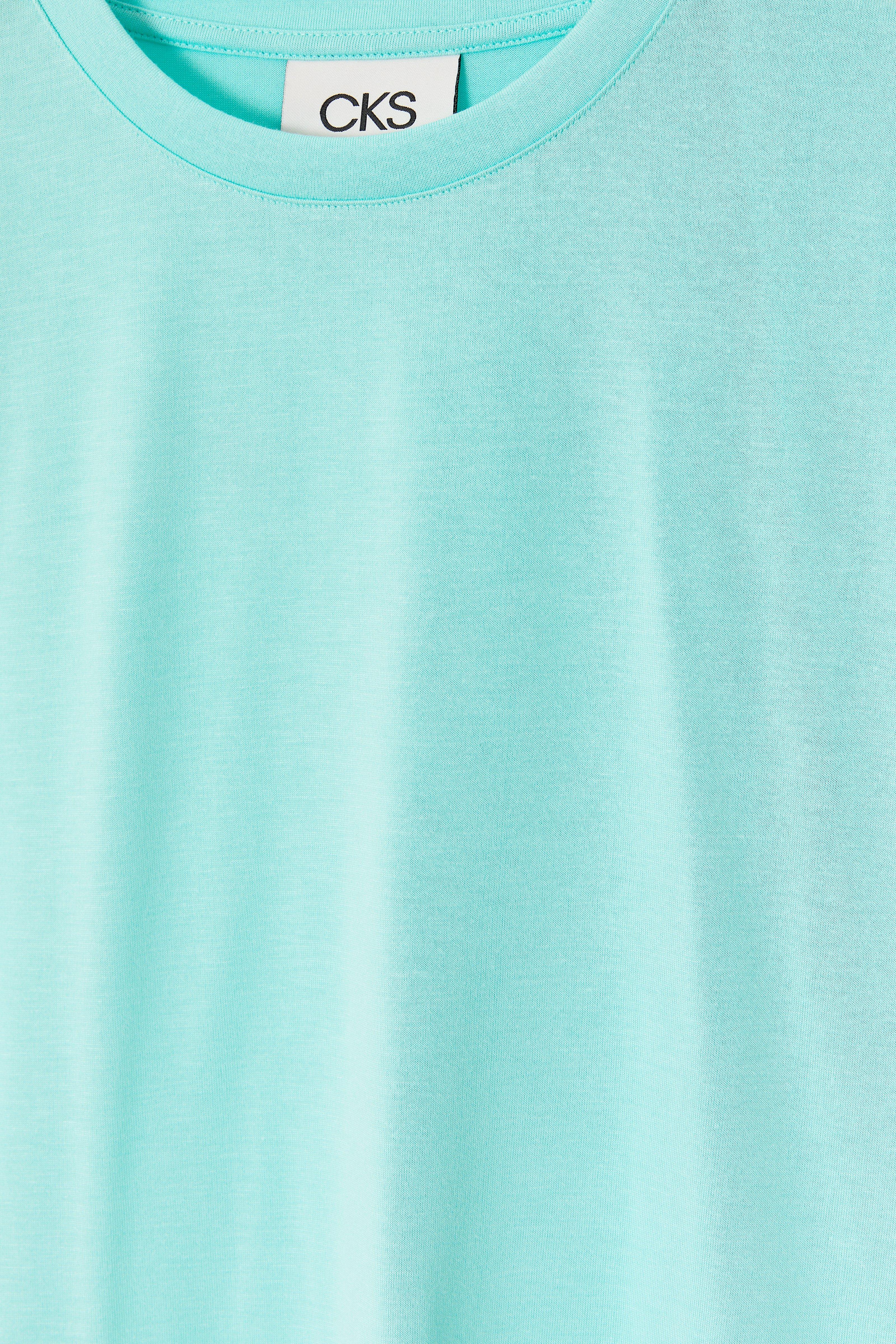 CKS Dames - PLAMINA - t-shirt à manches courtes - bleu clair