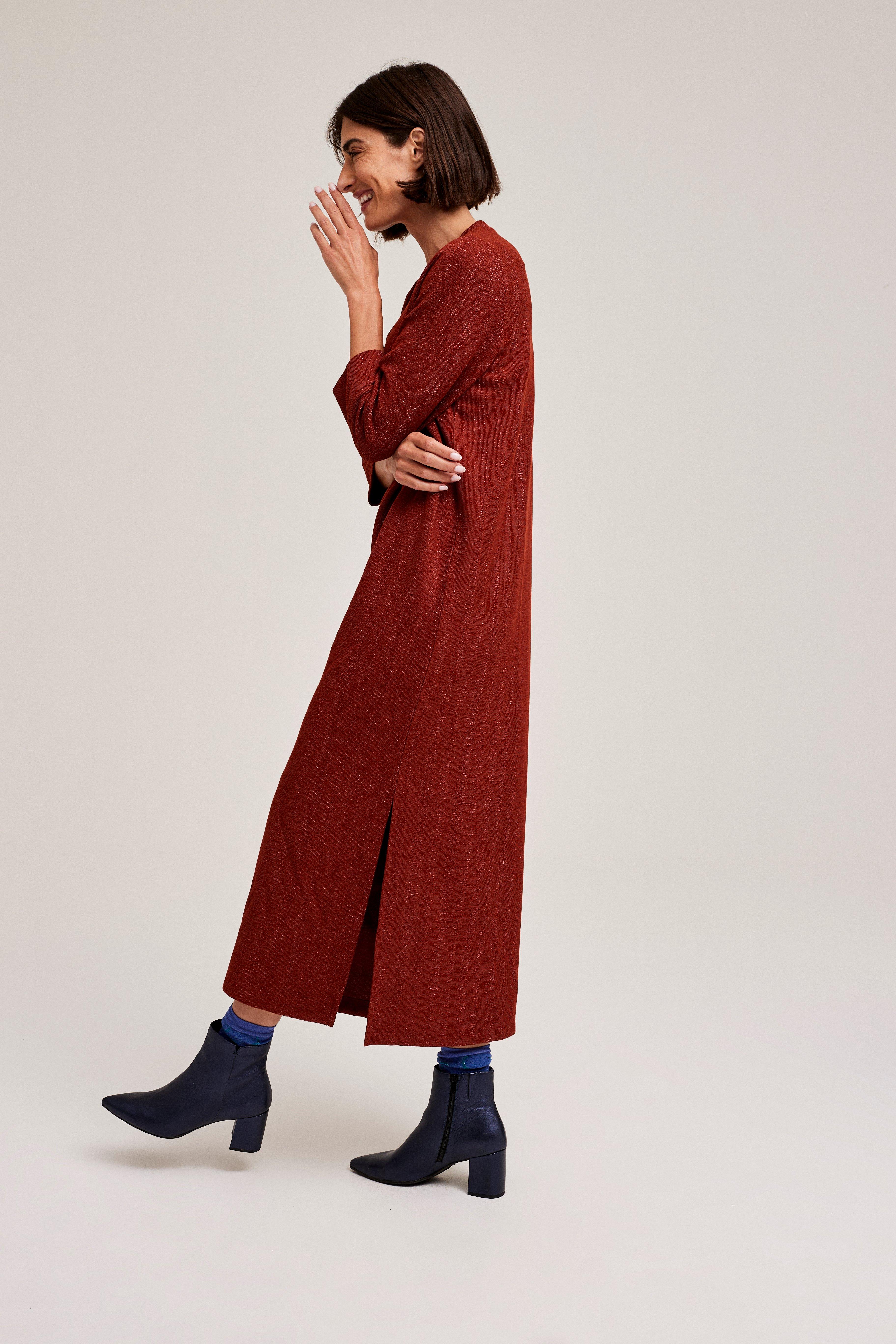 CKS Dames - DILLOS - Midi-Kleid - Braun