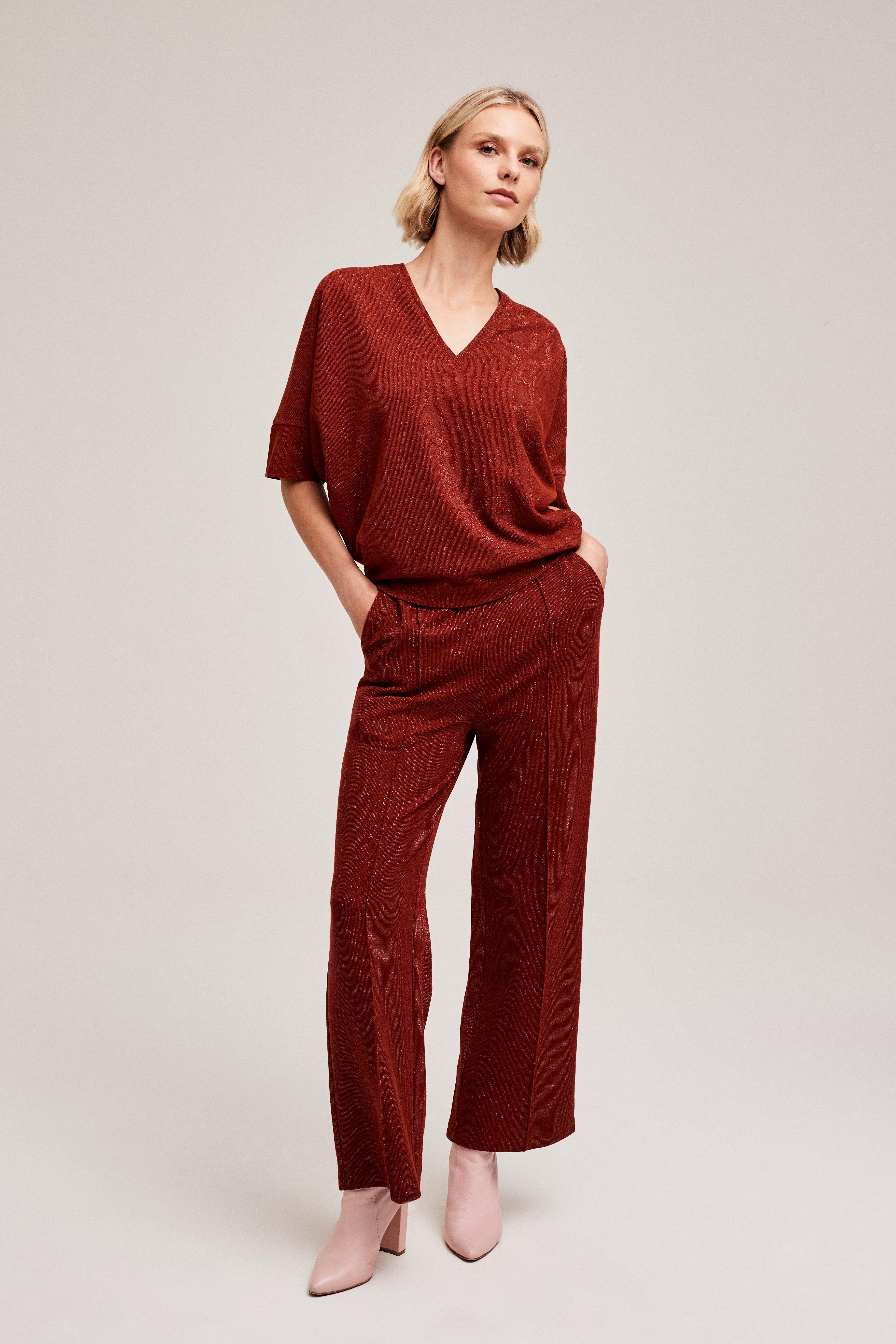 CKS Dames - THEAWIDE - pantalon long - brun