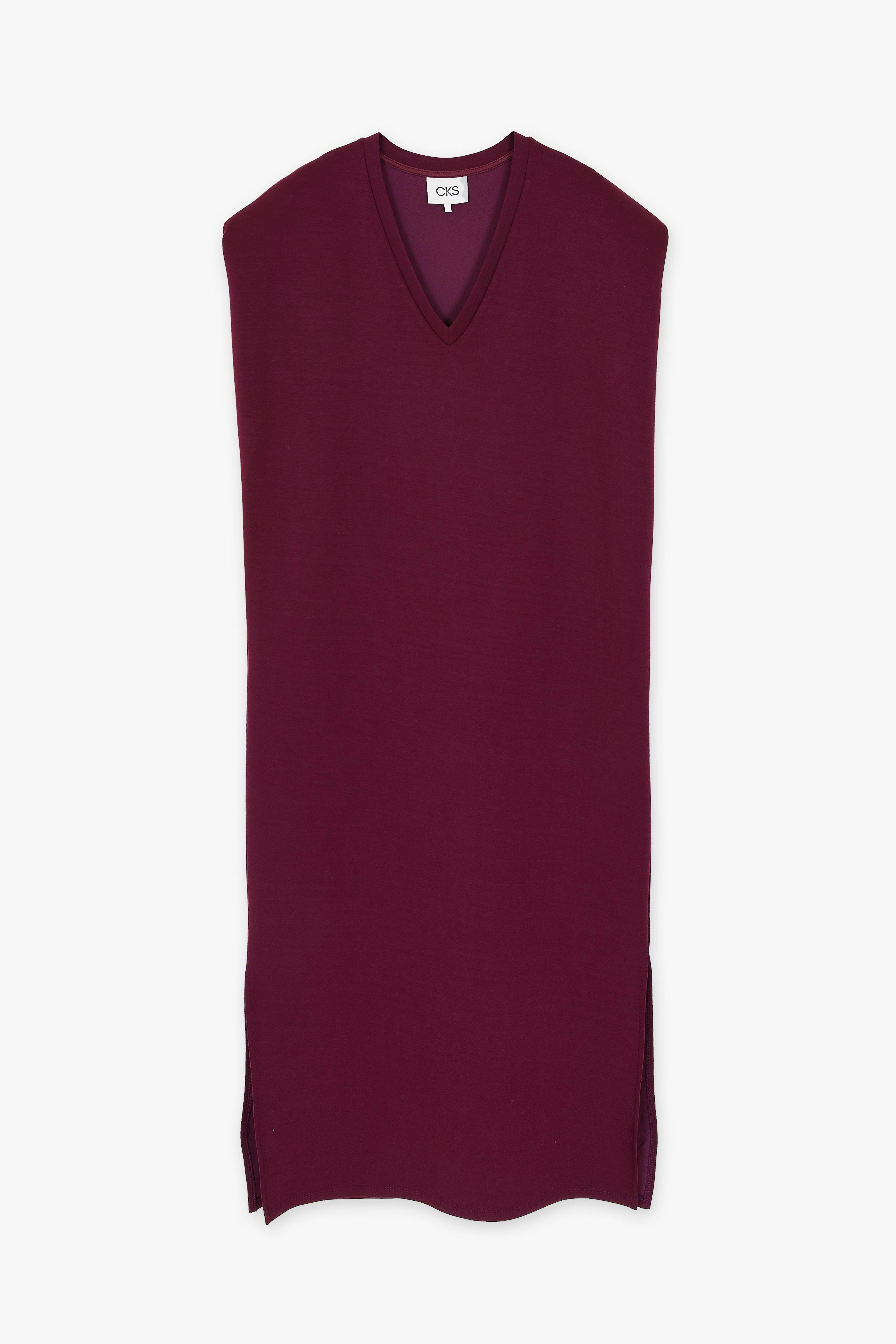 CKS Dames - DINVESS - robe longue - rouge foncé