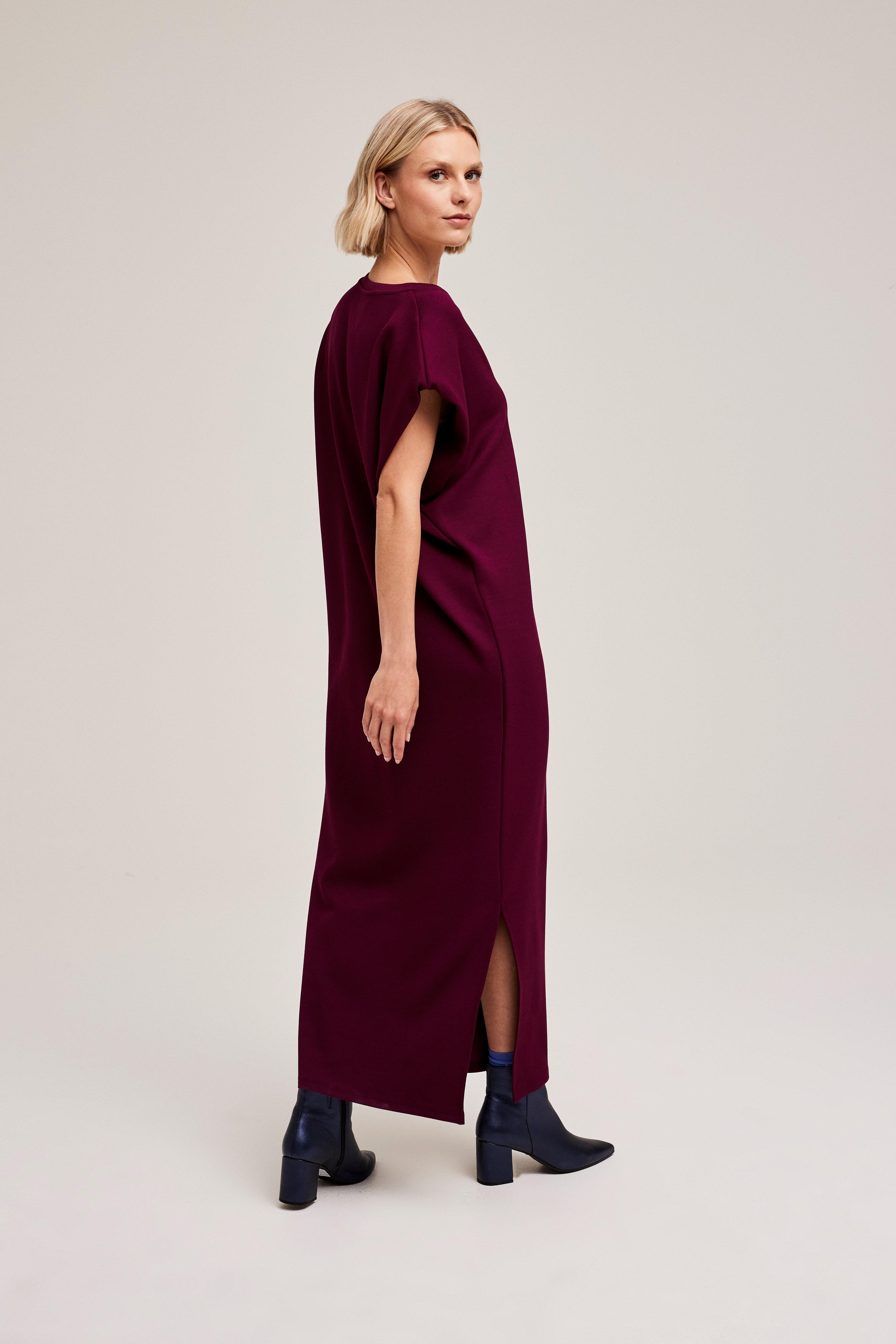 CKS Dames - DINVESS - robe longue - rouge foncé