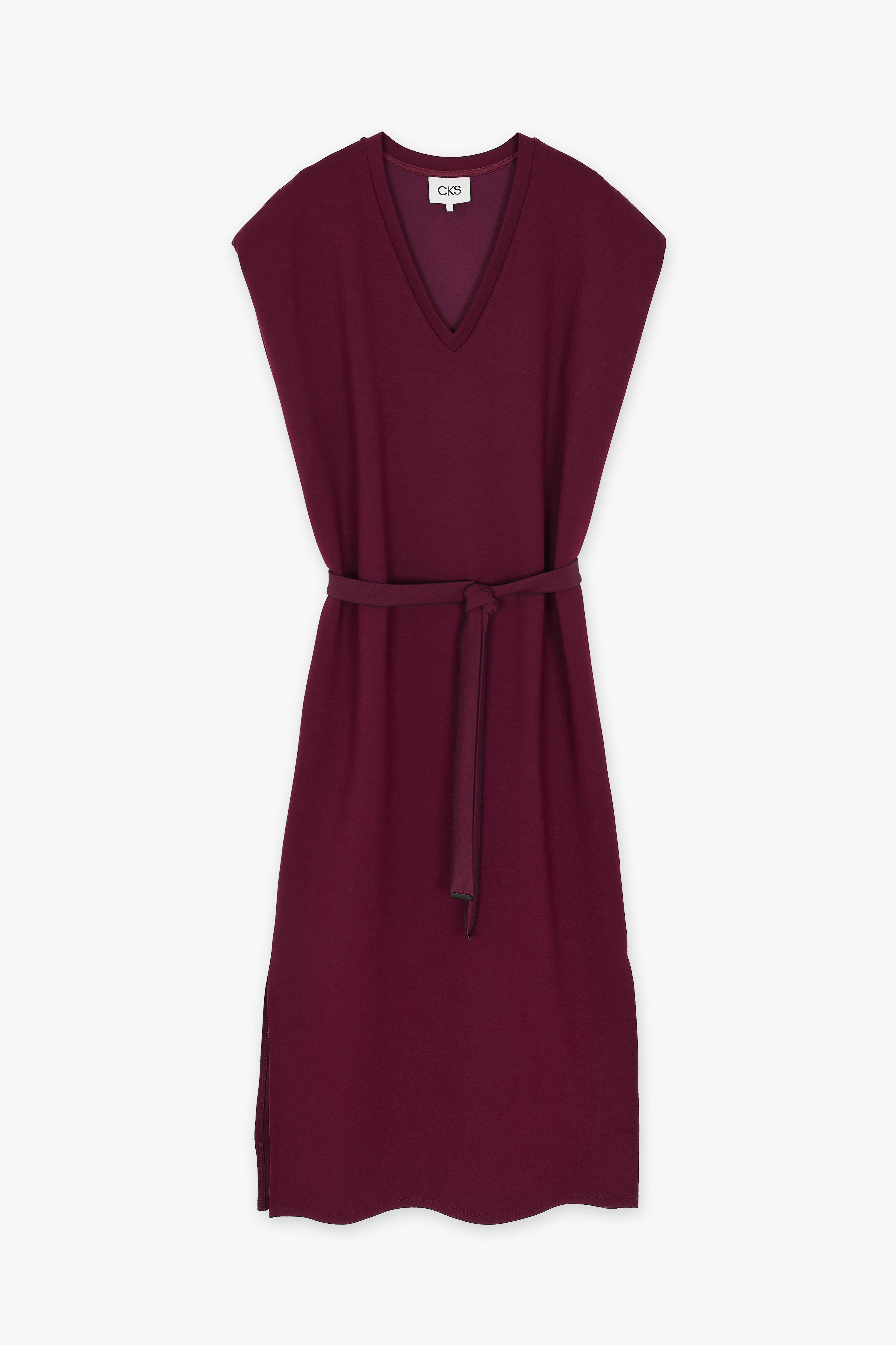 CKS Dames - DINVESS - robe longue - rouge foncé