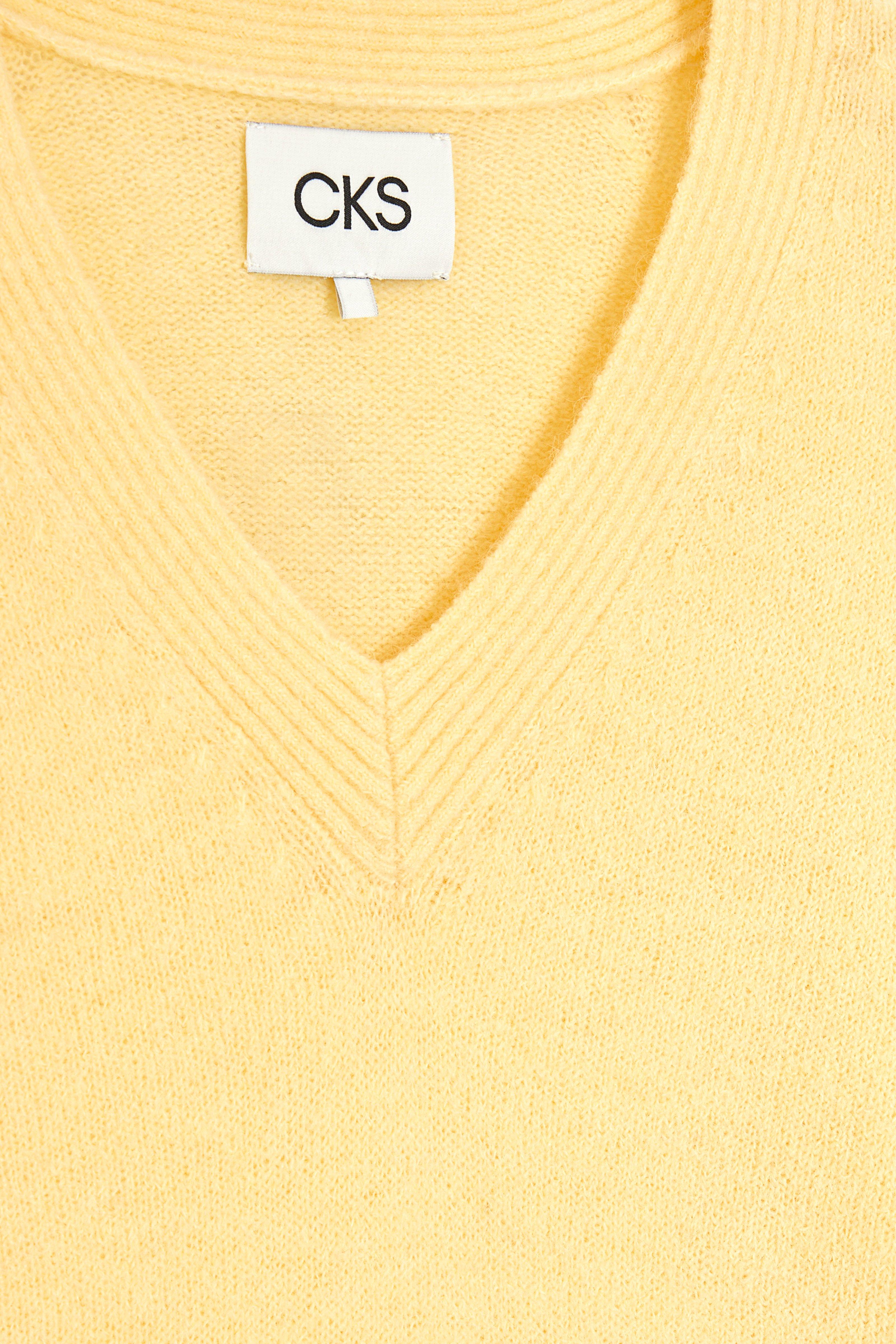 CKS Dames - PREVUDE - pullover - jaune claire