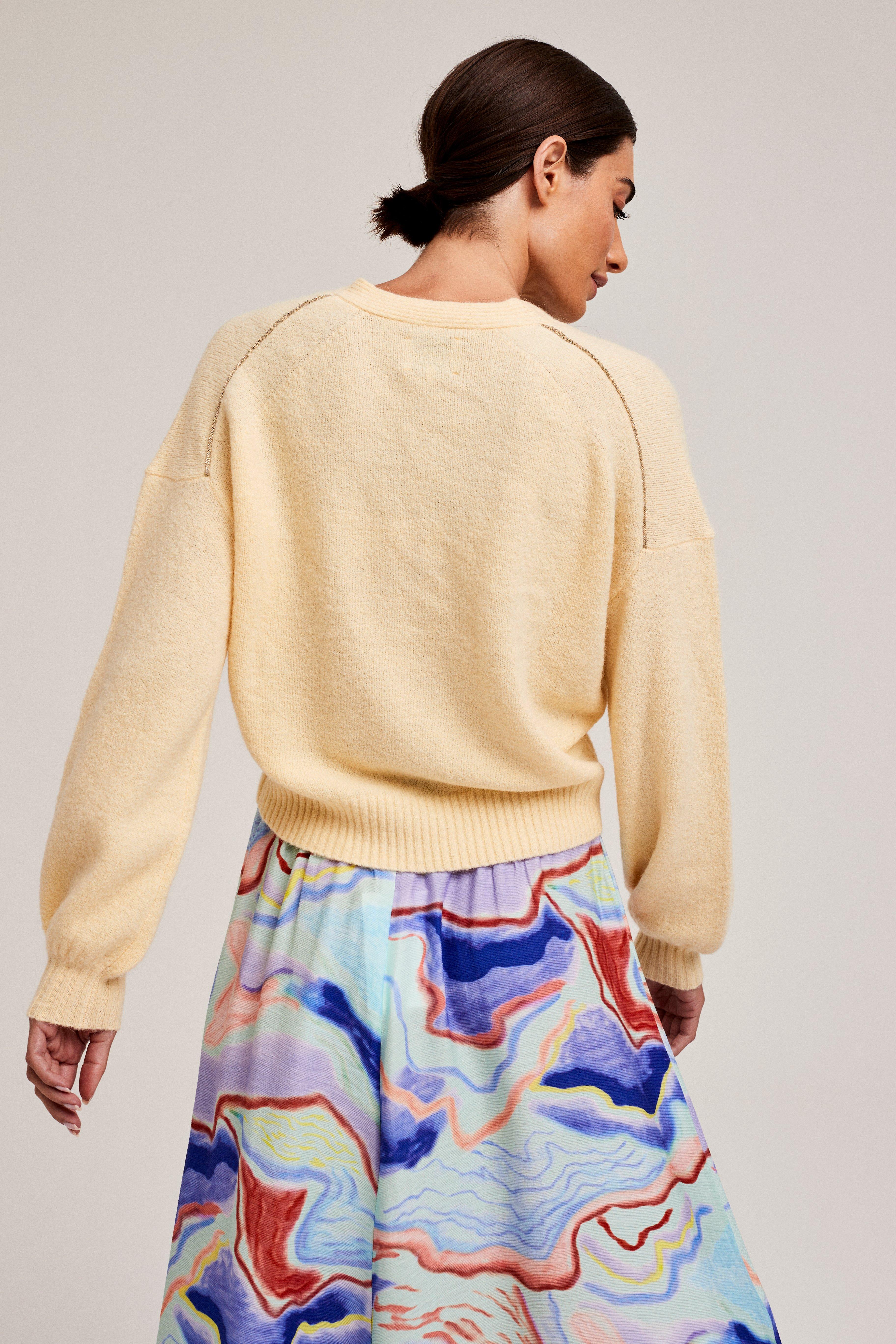 CKS Dames - PREVUDE - pullover - jaune claire