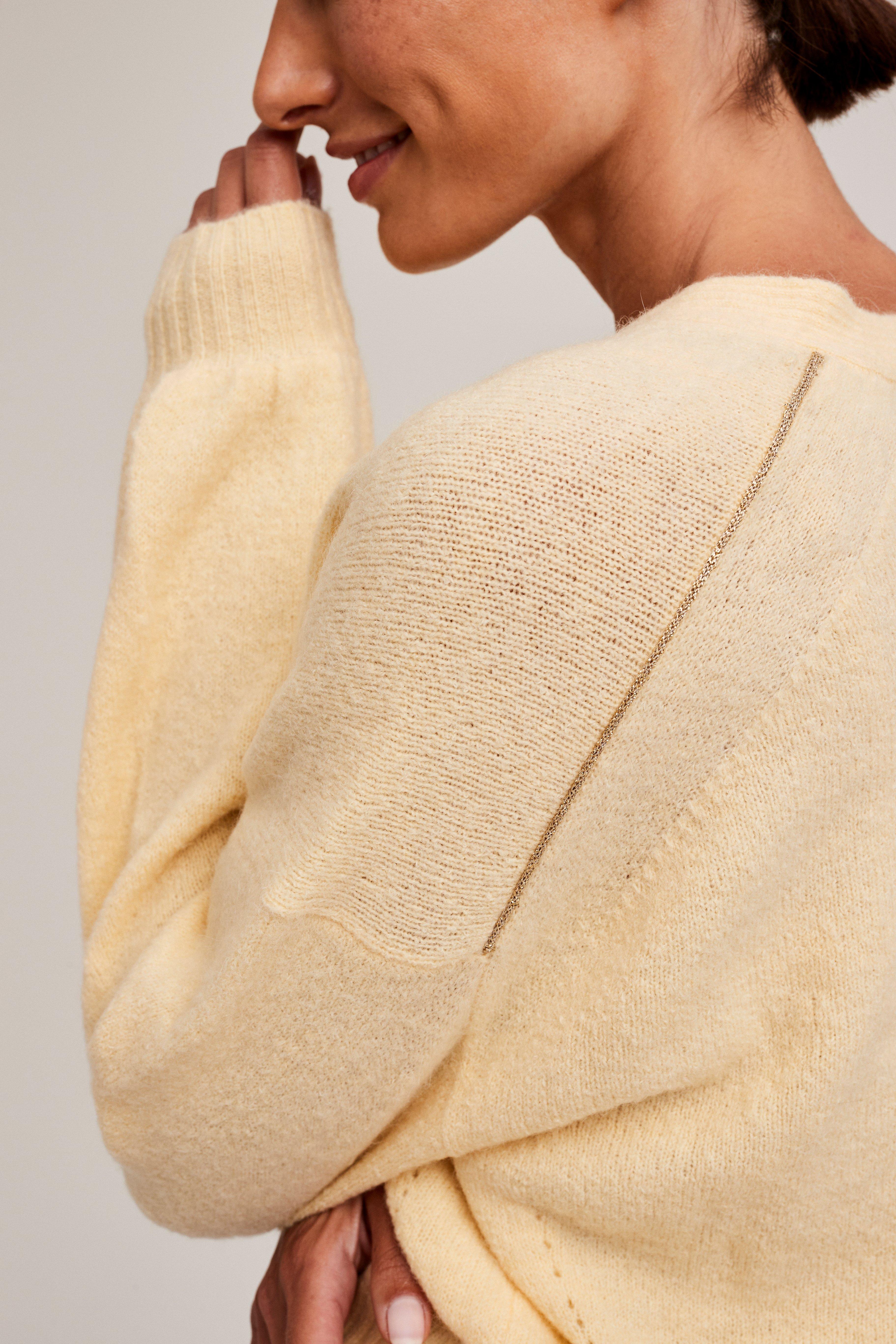 CKS Dames - PREVUDE - pullover - jaune claire