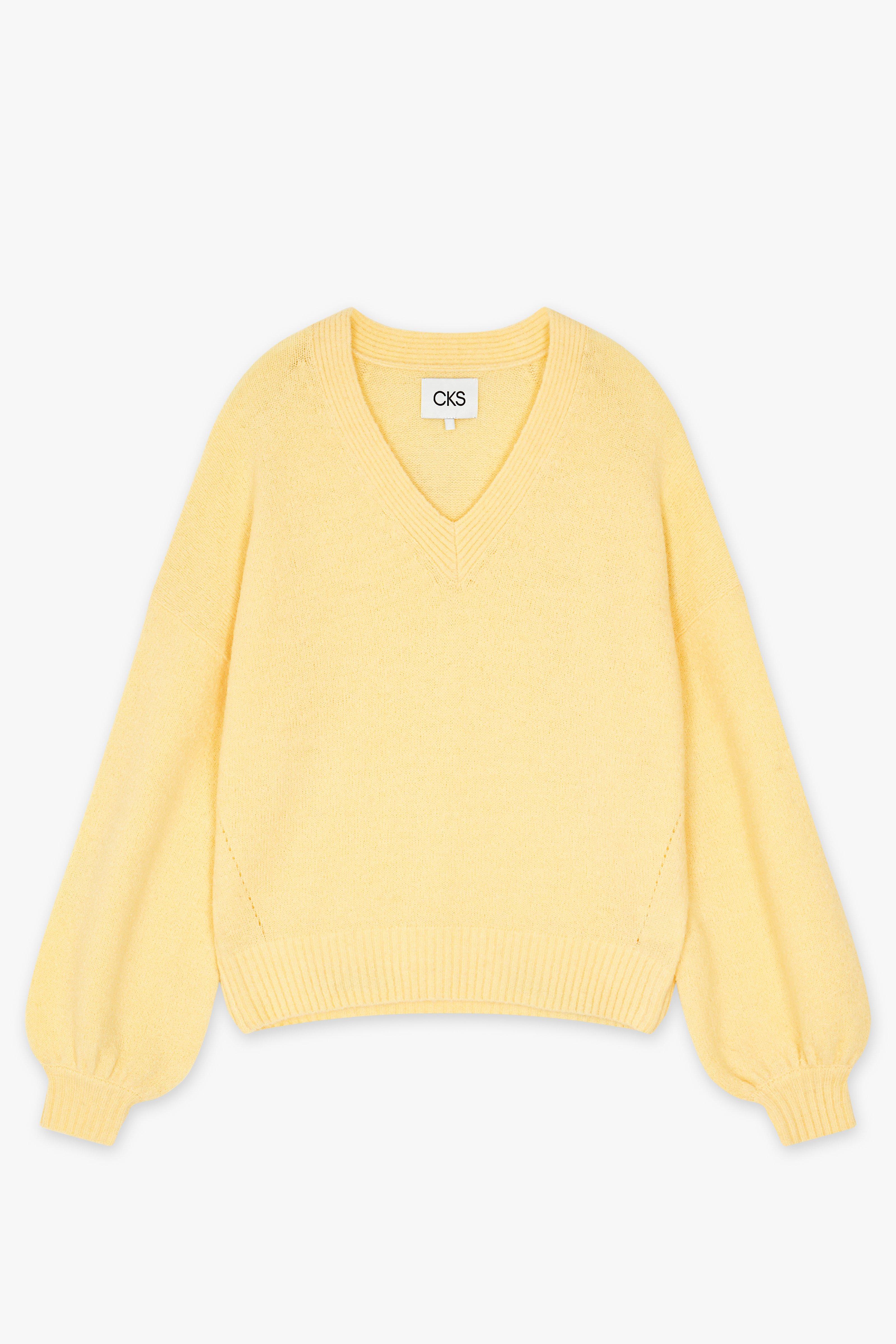 CKS Dames - PREVUDE - pullover - jaune claire