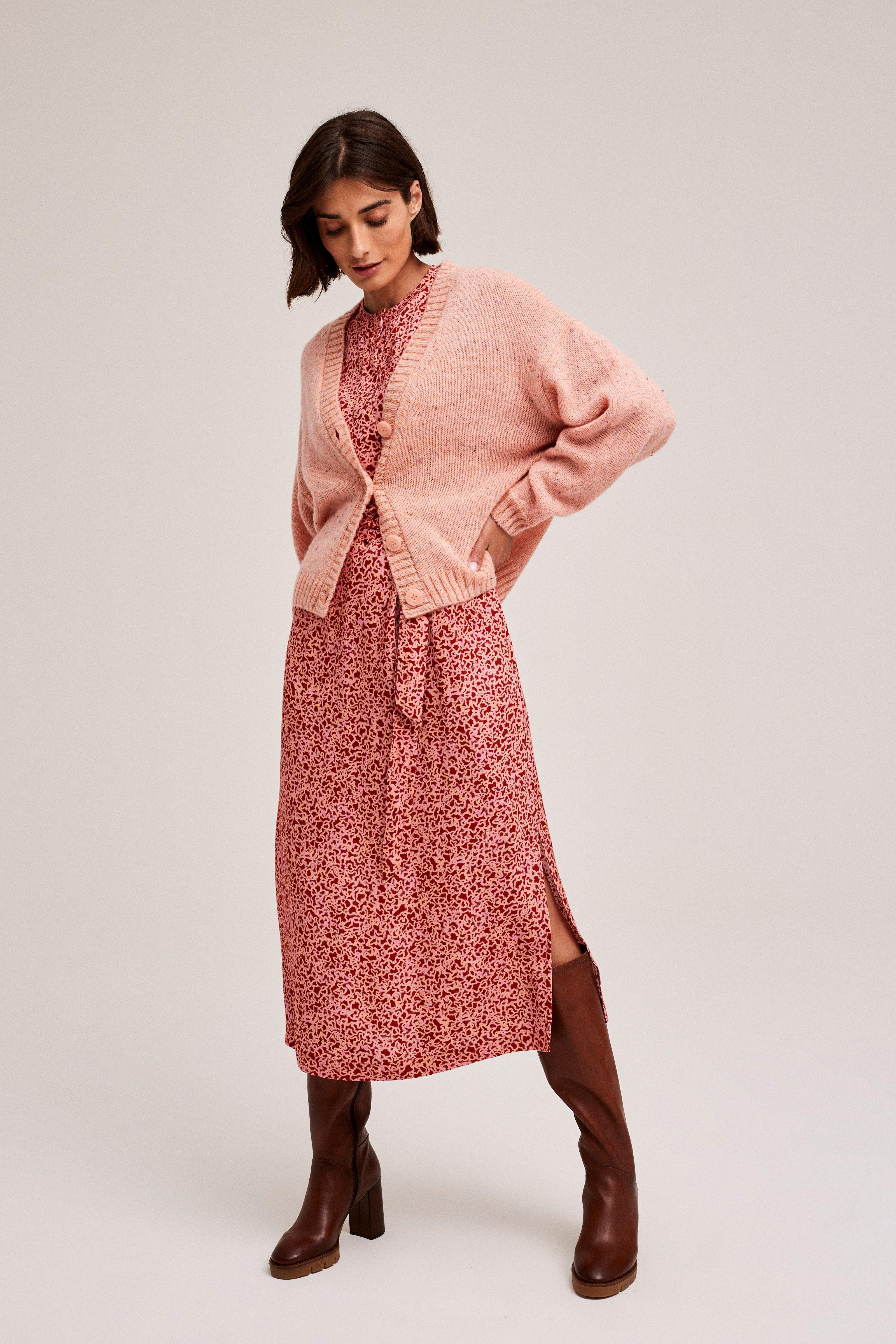 CKS Dames - CEROXIDE - Strickjacke - Hellbeige