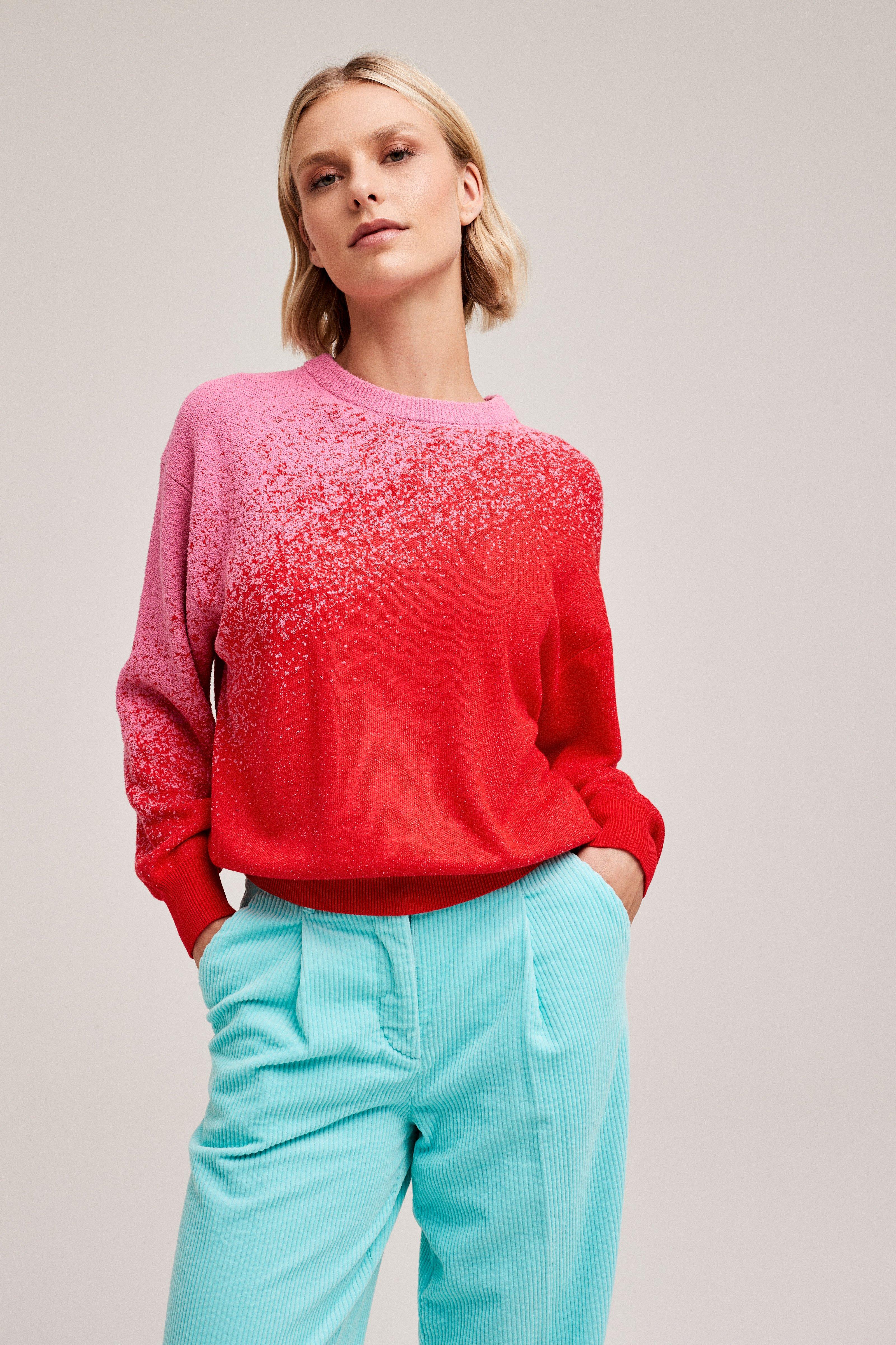 CKS Dames - PAPILLA - Pullover - Hellrot