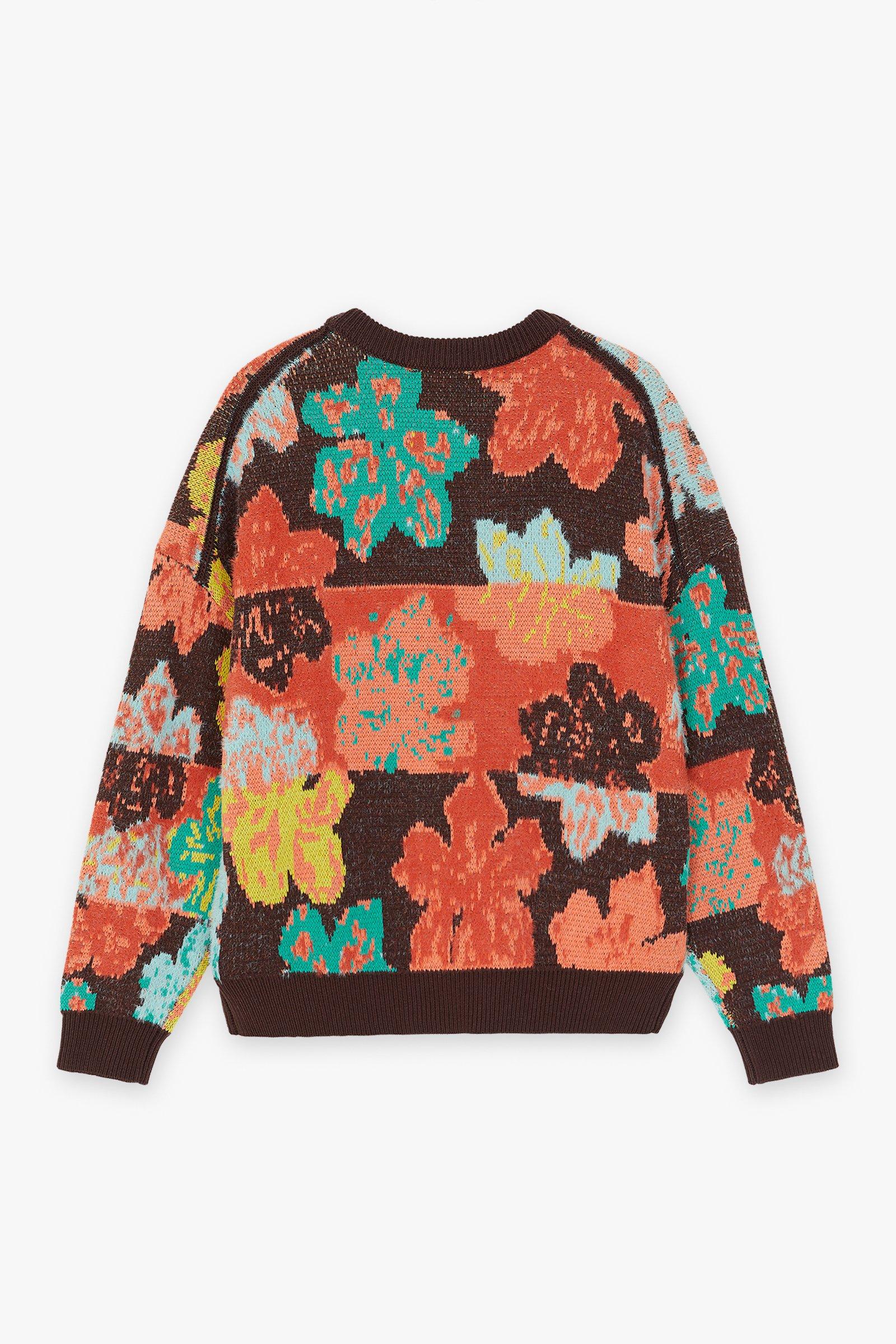 CKS Dames - PEROXO - Pullover - Dunkelorange