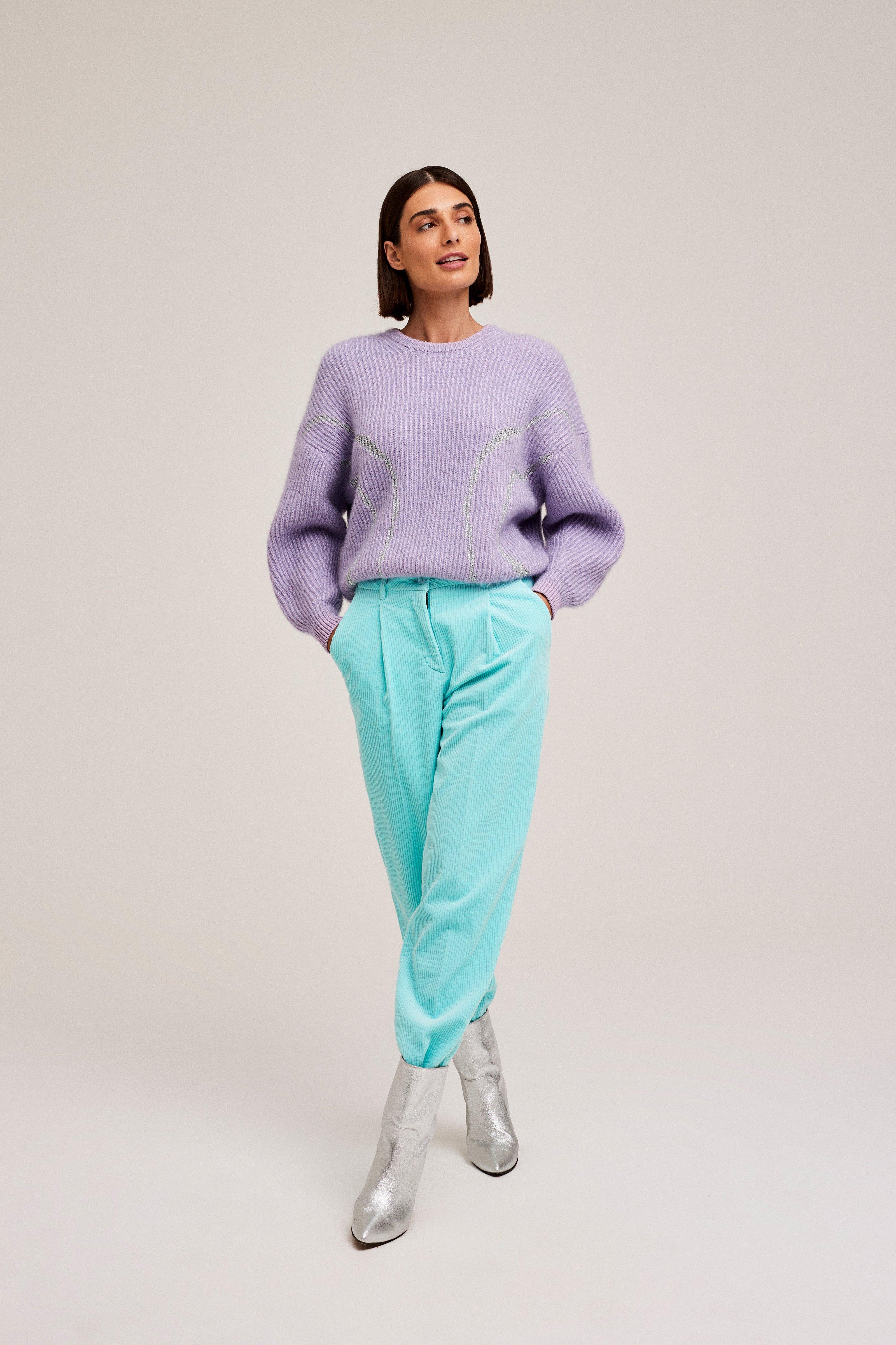 CKS Dames - POLYMER - Pullover - Fliederfarben