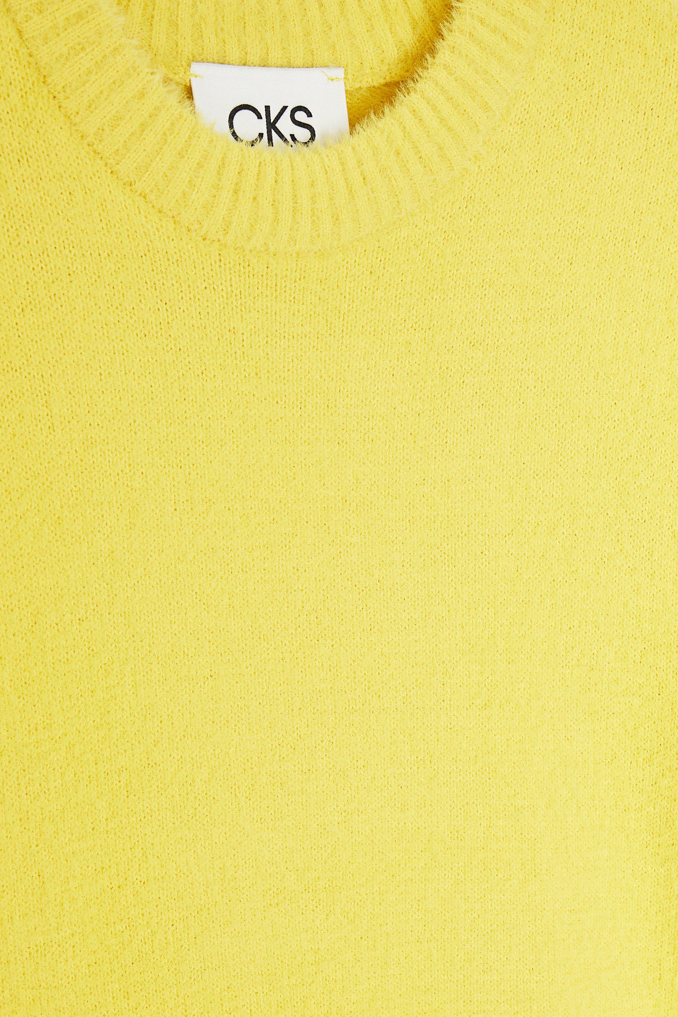 CKS Dames - PREFIX - pullover - jaune