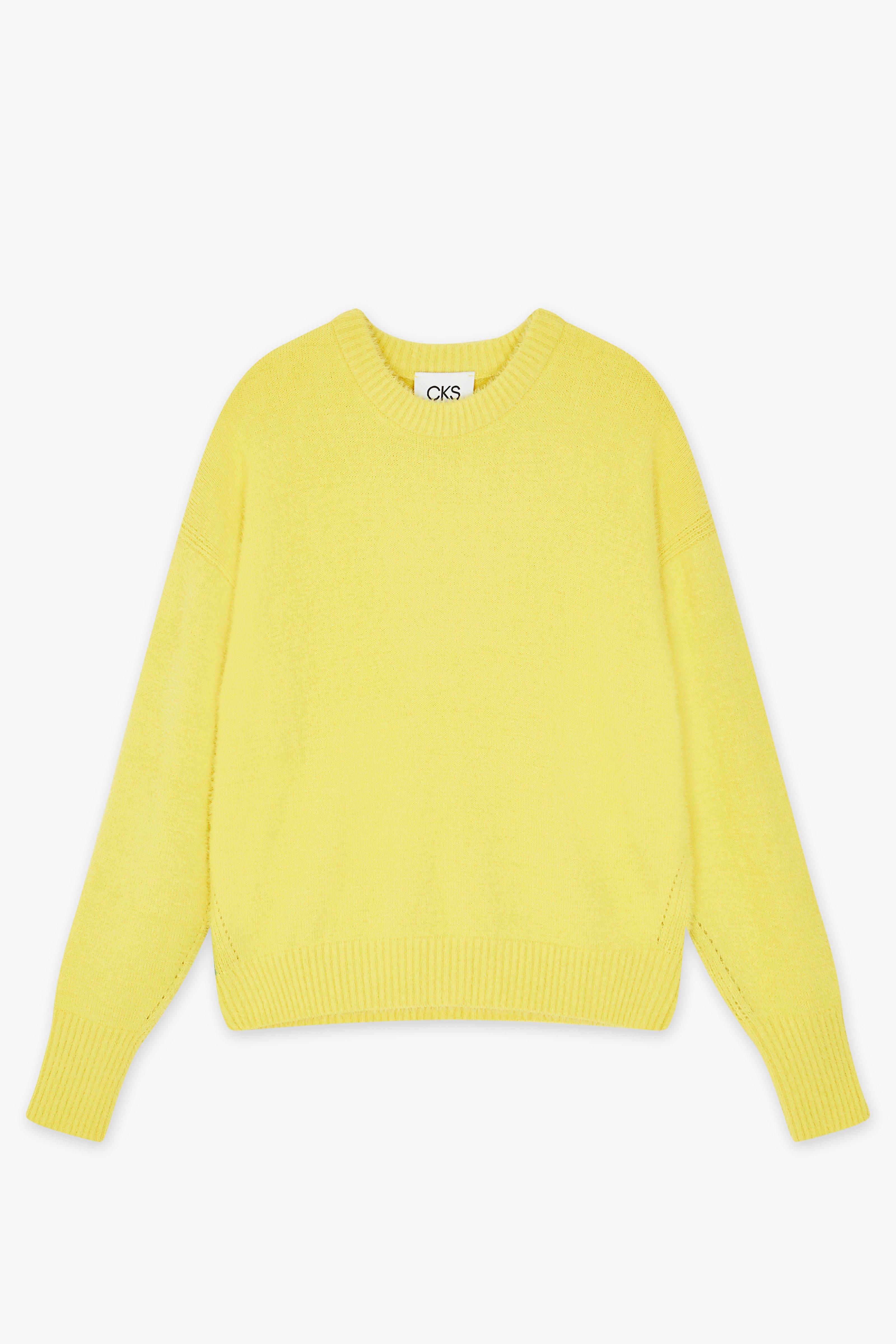 CKS Dames - PREFIX - pullover - jaune