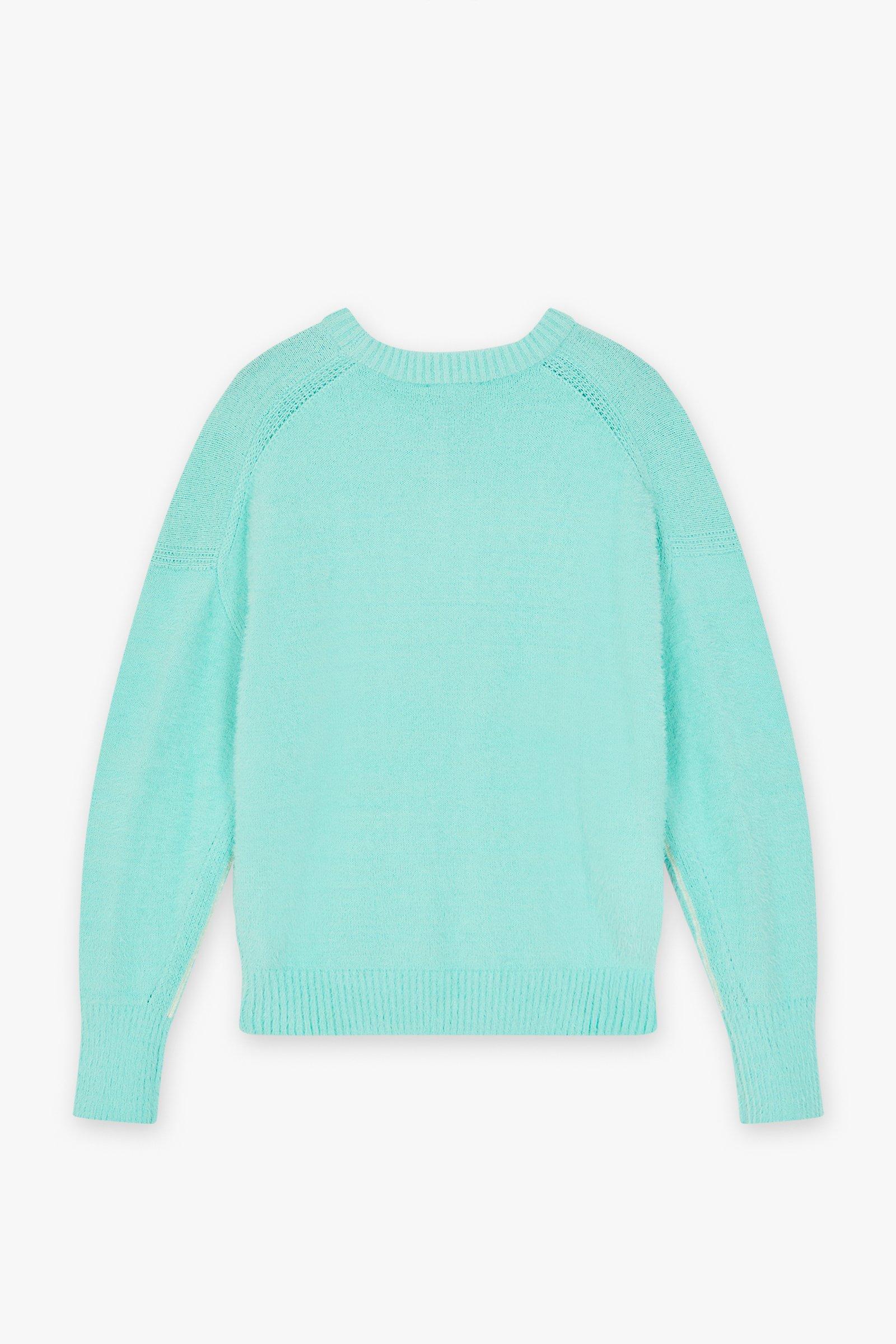 CKS Dames - PREFIX - Pullover - Hellblau