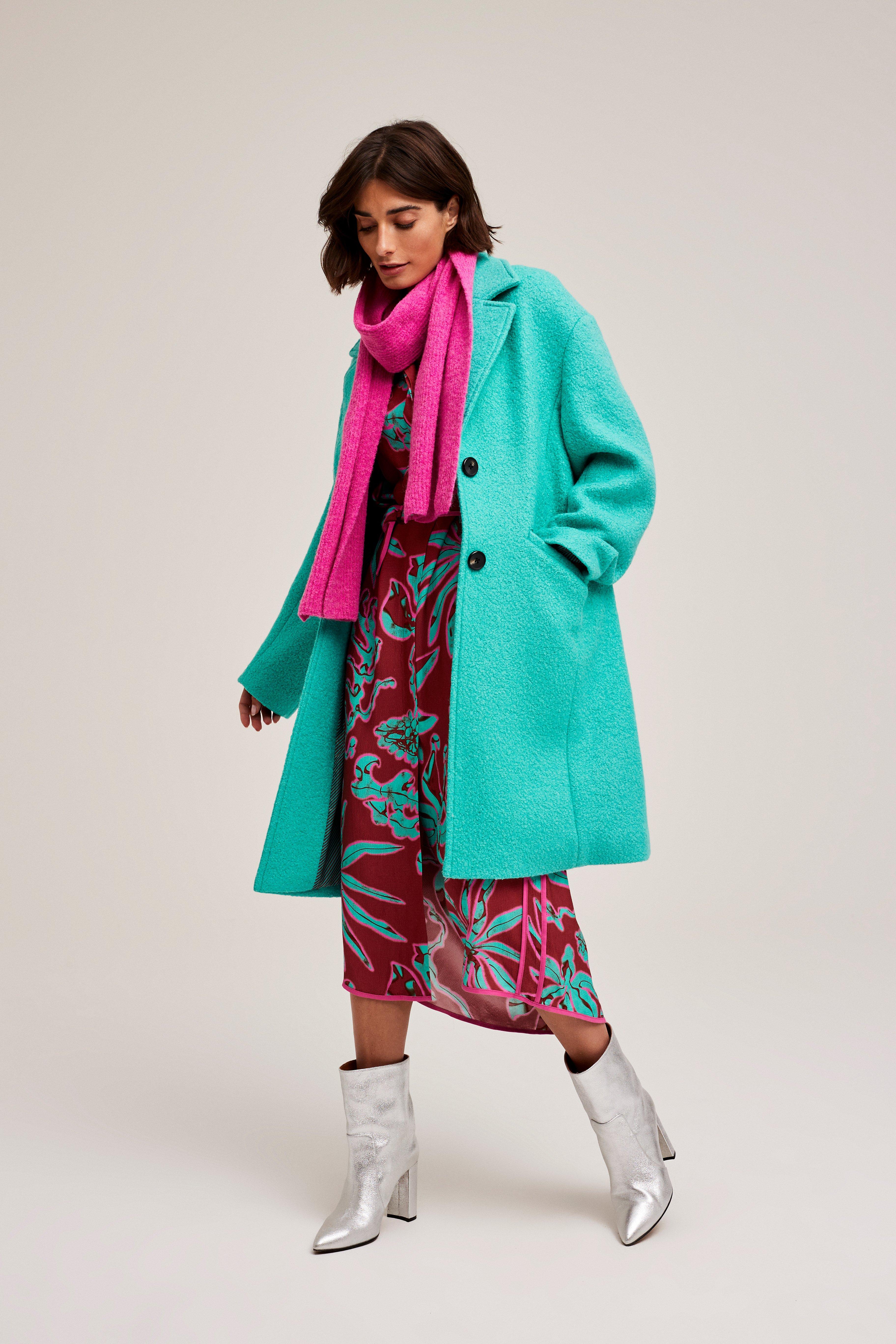 CKS Dames - COBRA - long coat - green