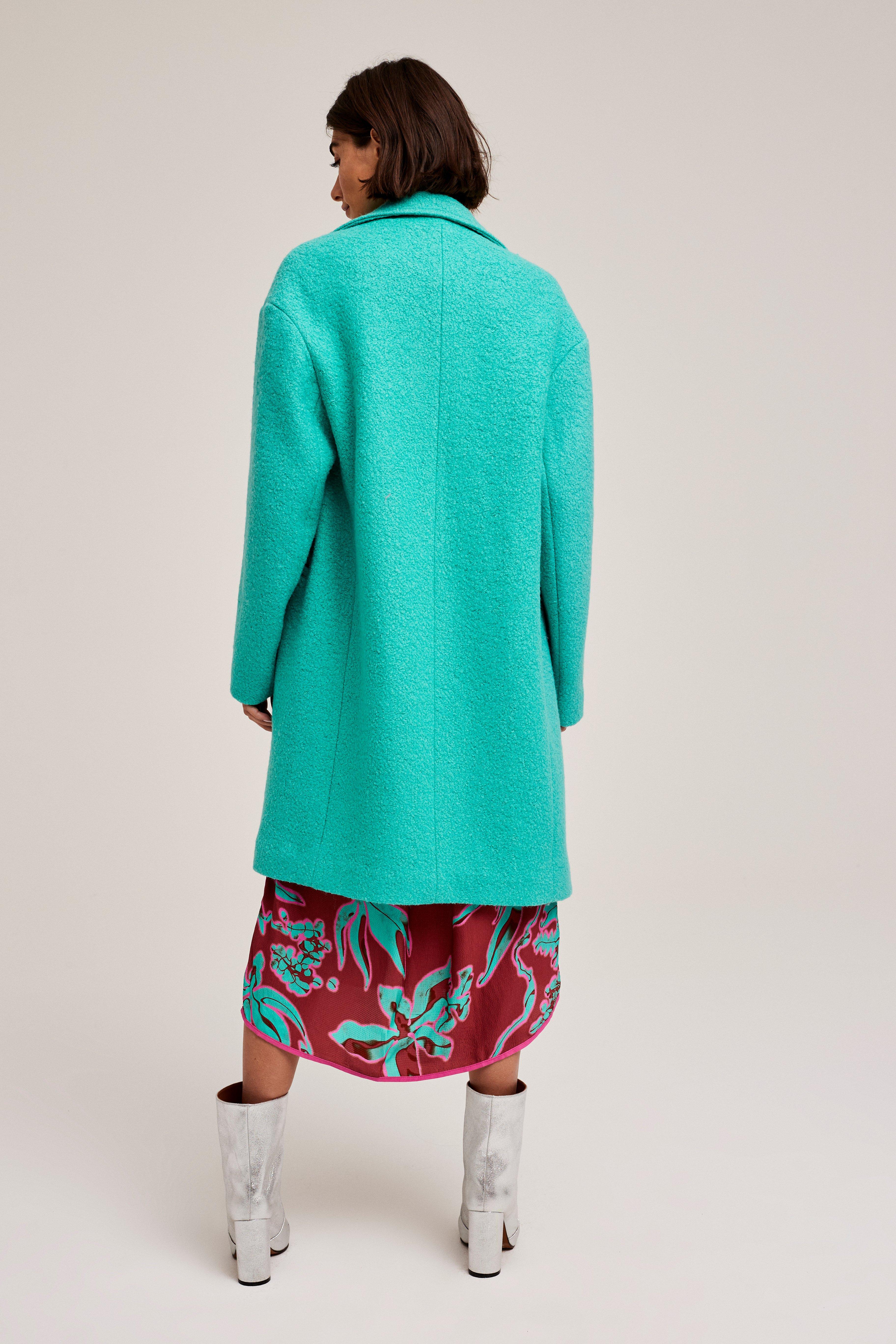 CKS Dames - COBRA - long coat - green