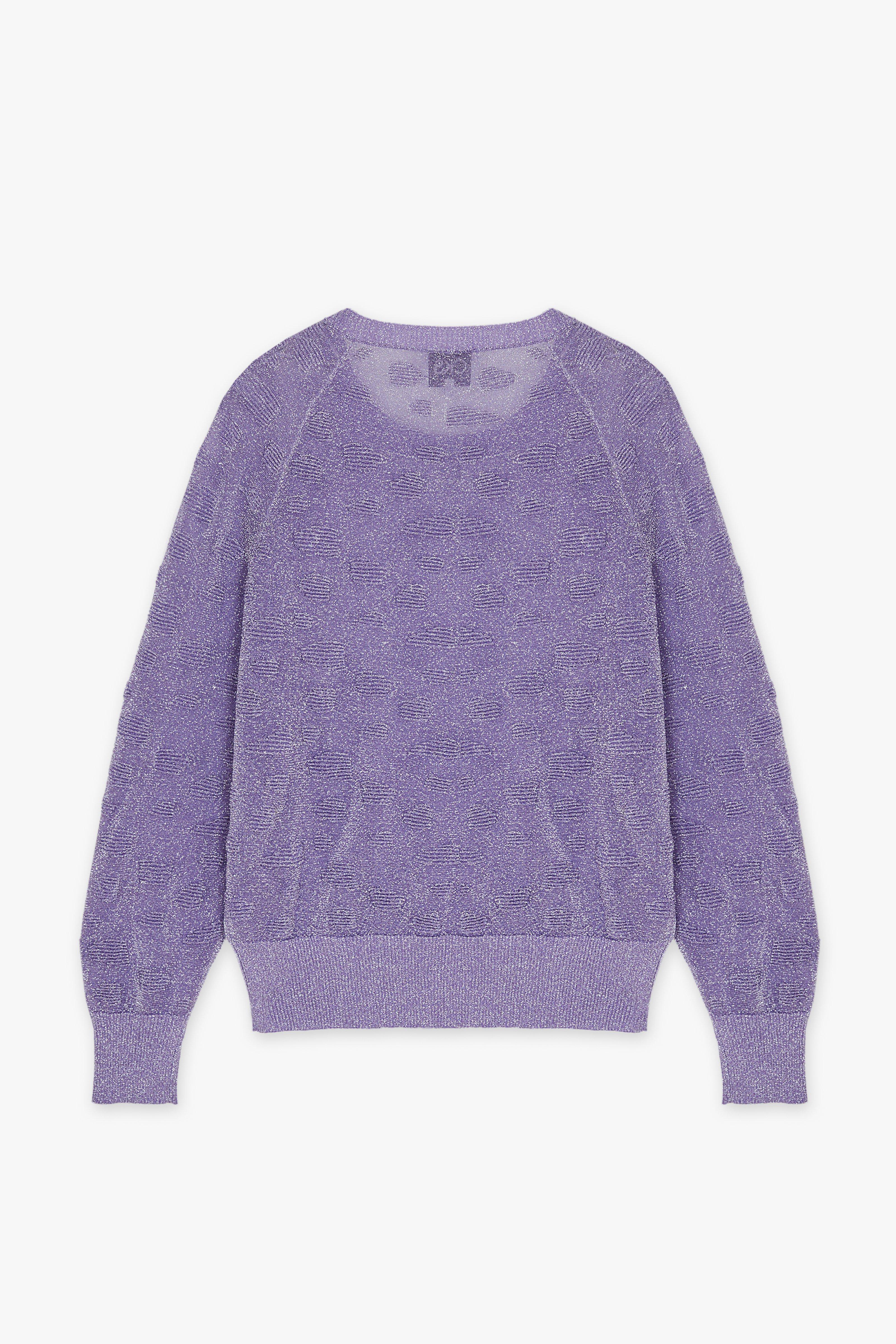CKS Dames - PETROL - Pullover - Fliederfarben