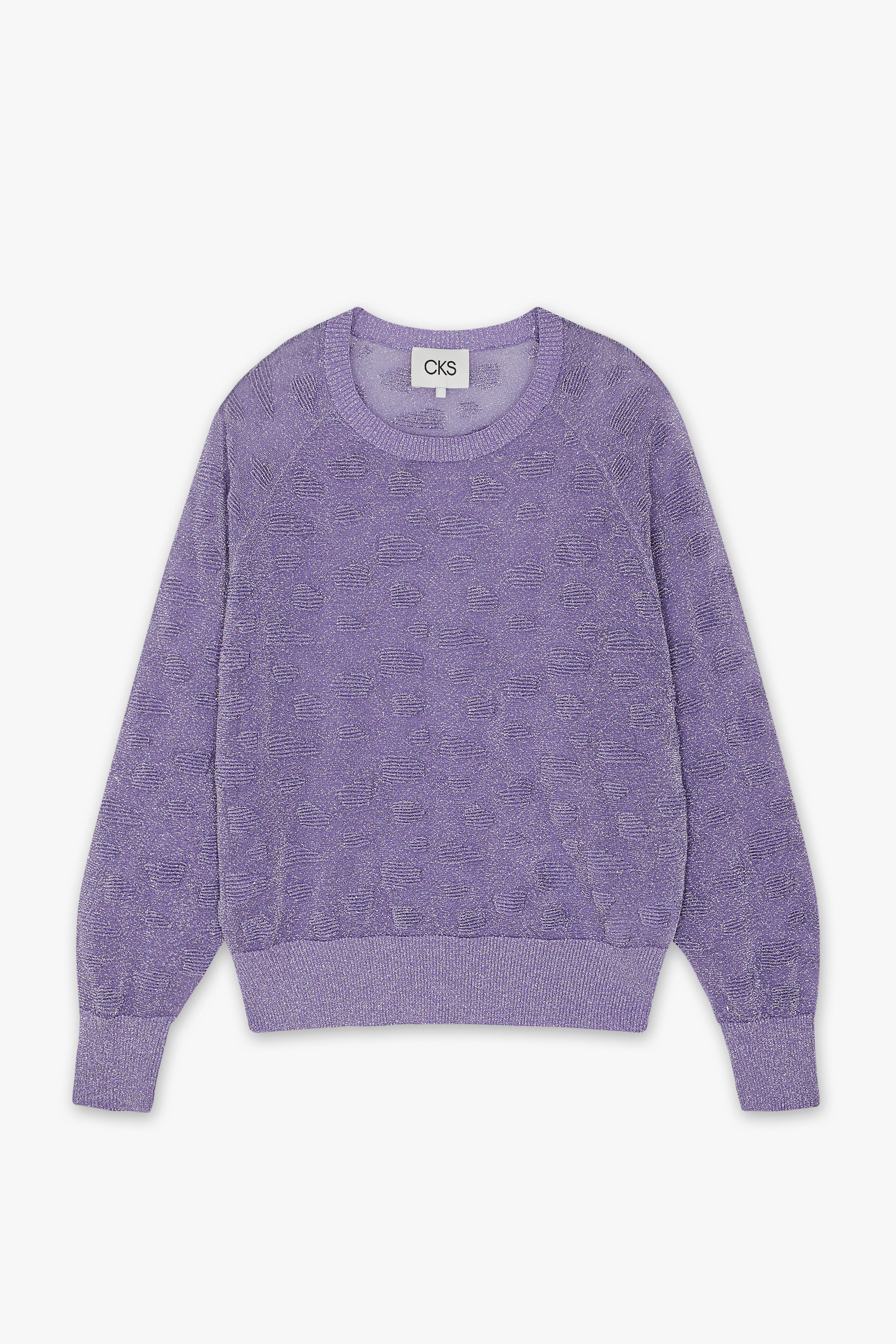 CKS Dames - PETROL - pullover - lila