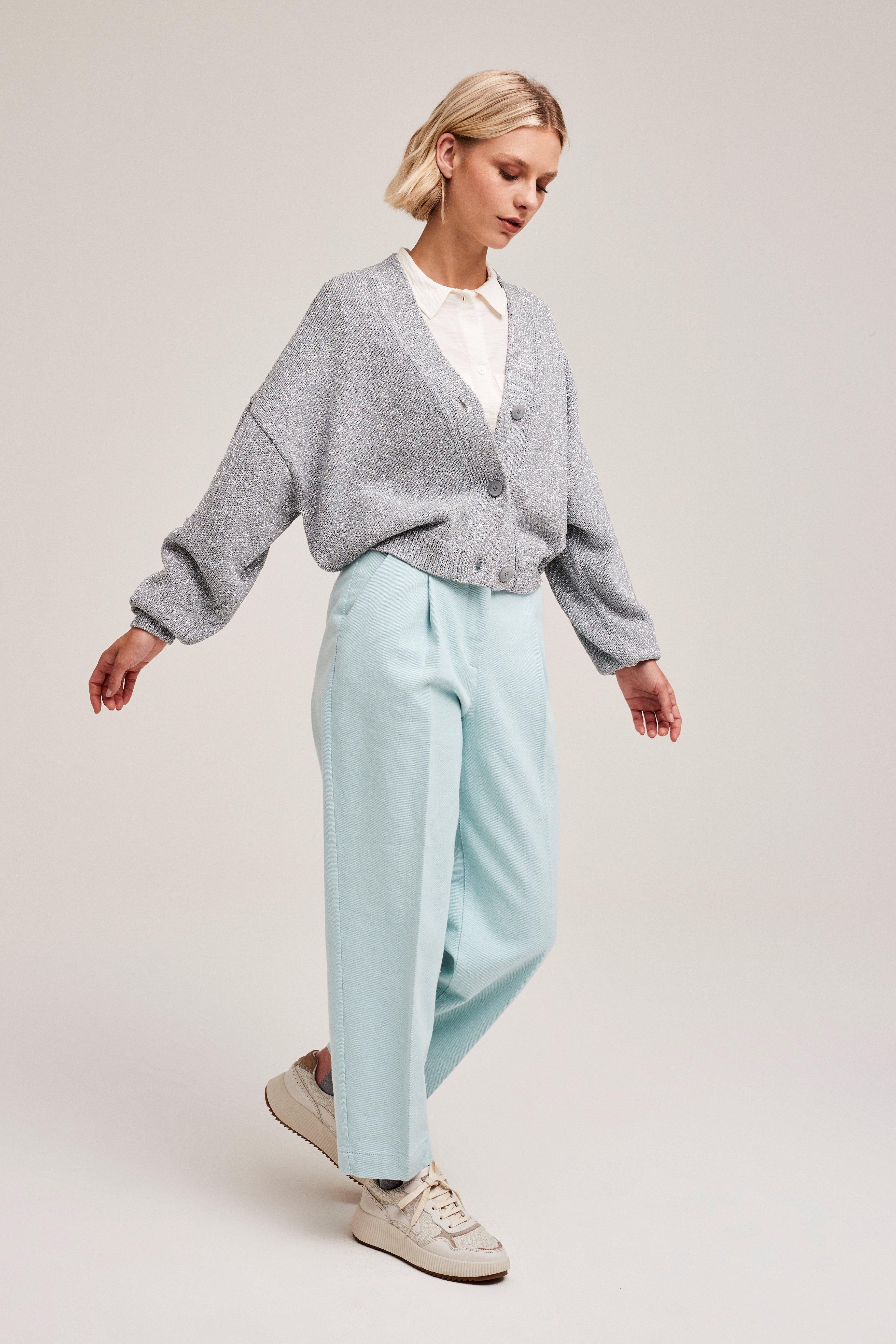 CKS Dames - CAMPUS - Strickjacke - Grau