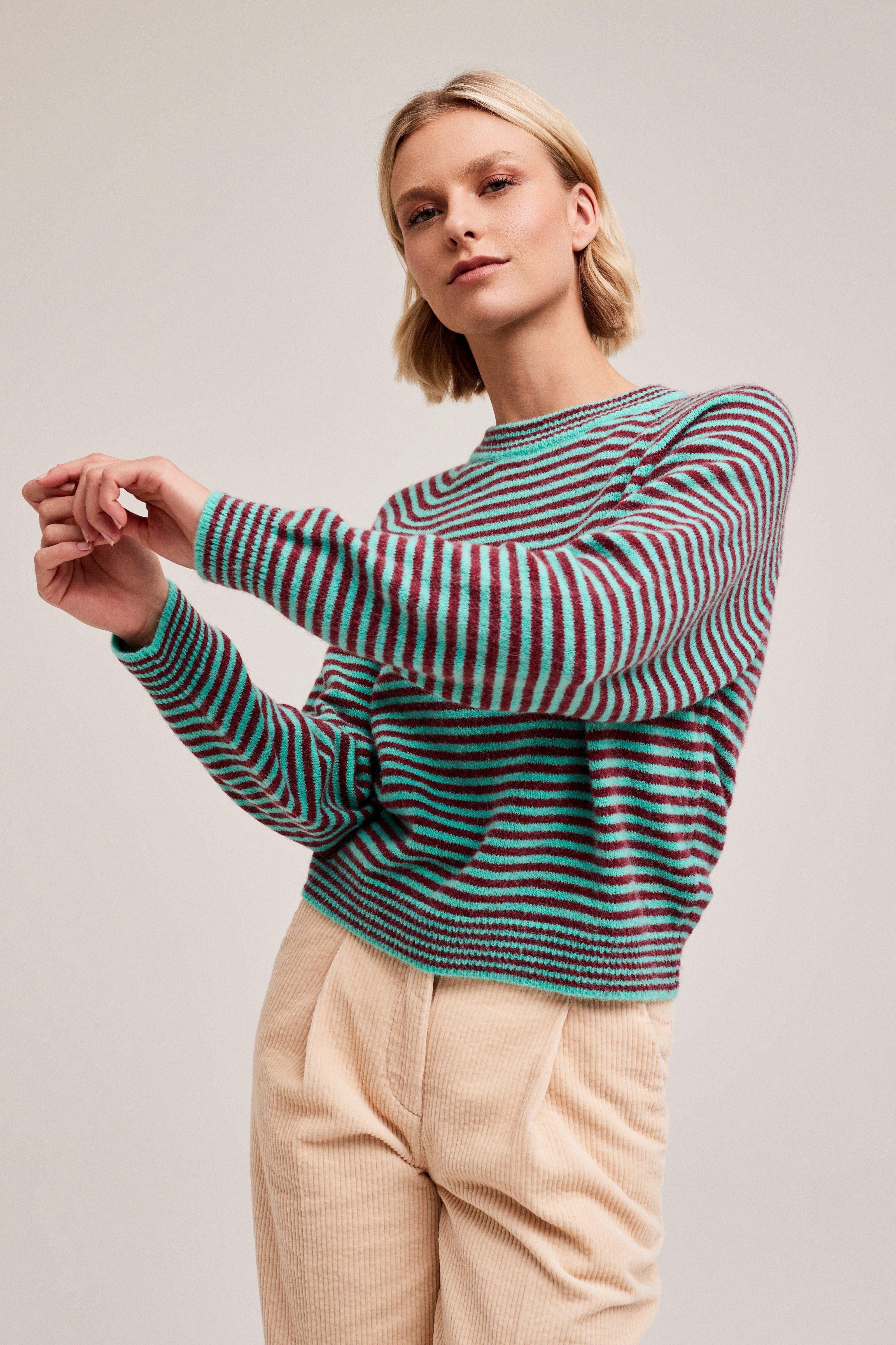 CKS Dames - PRELUDE - pullover - brun