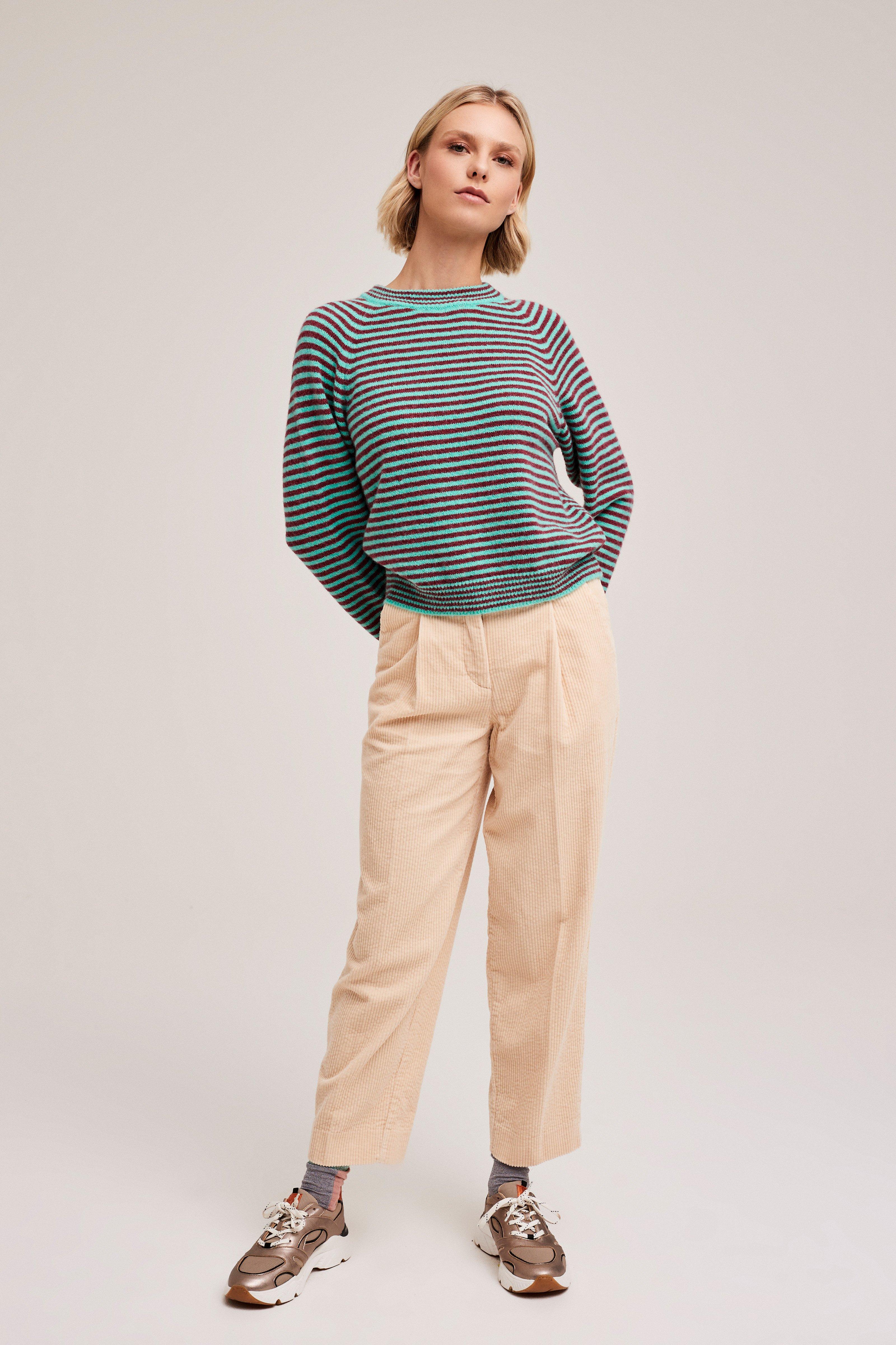 CKS Dames - PRELUDE - pullover - brun