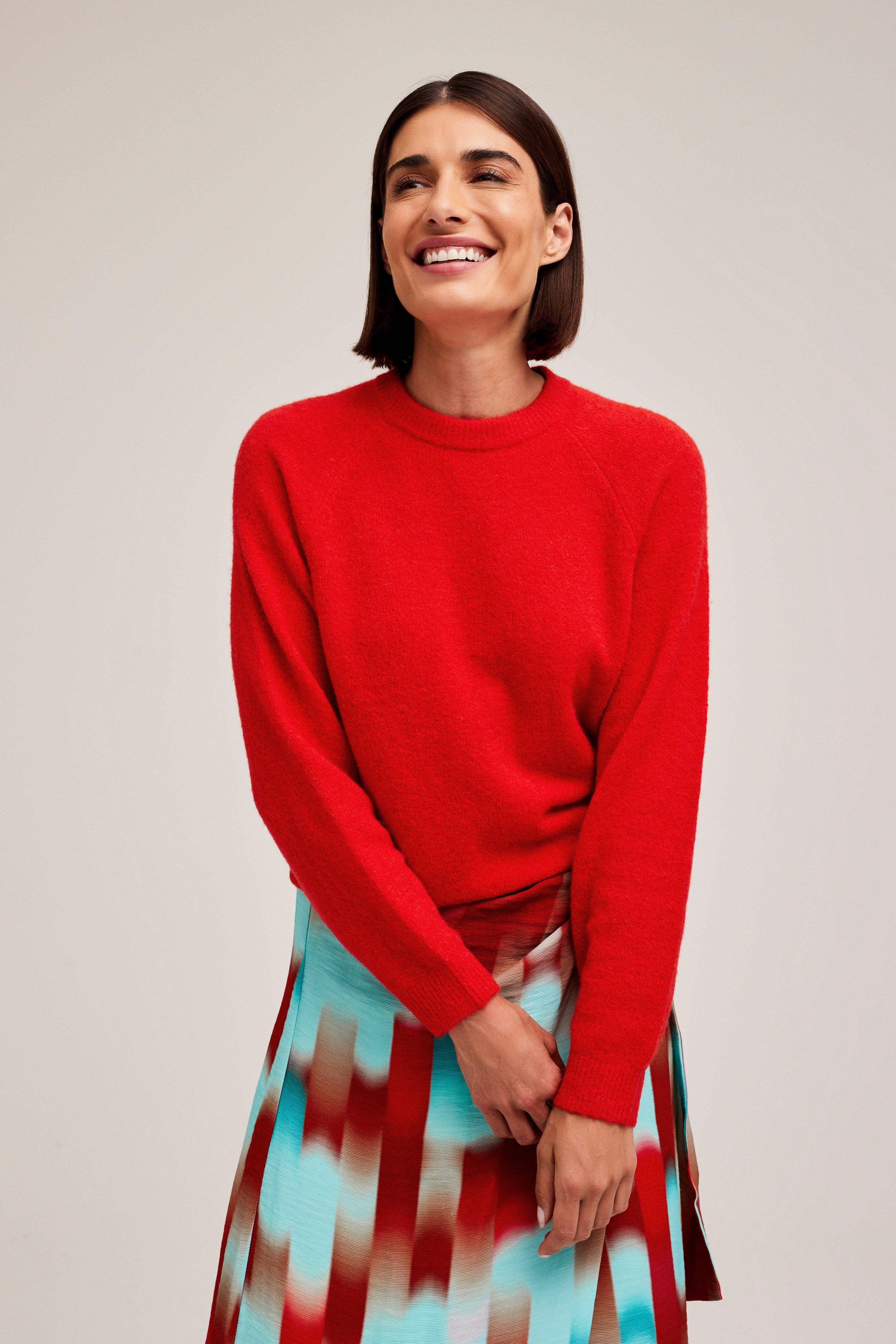 CKS Dames - PRELUDE - pullover - rouge vif